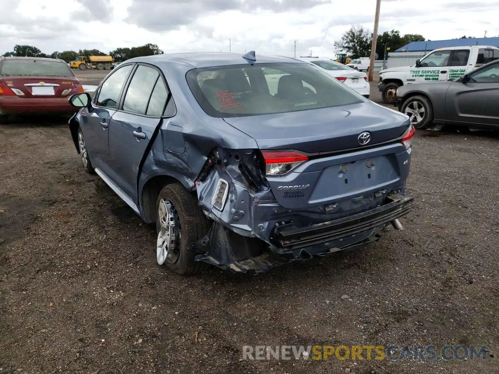 3 Photograph of a damaged car JTDEPMAEXMJ185239 TOYOTA COROLLA 2021