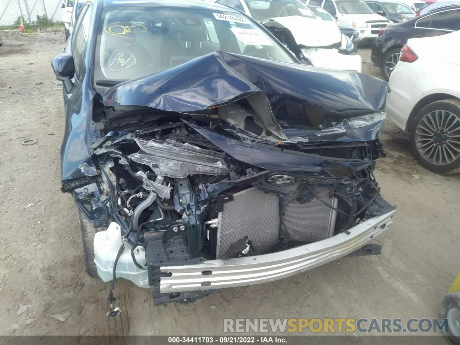 6 Photograph of a damaged car JTDEPMAEXMJ185337 TOYOTA COROLLA 2021
