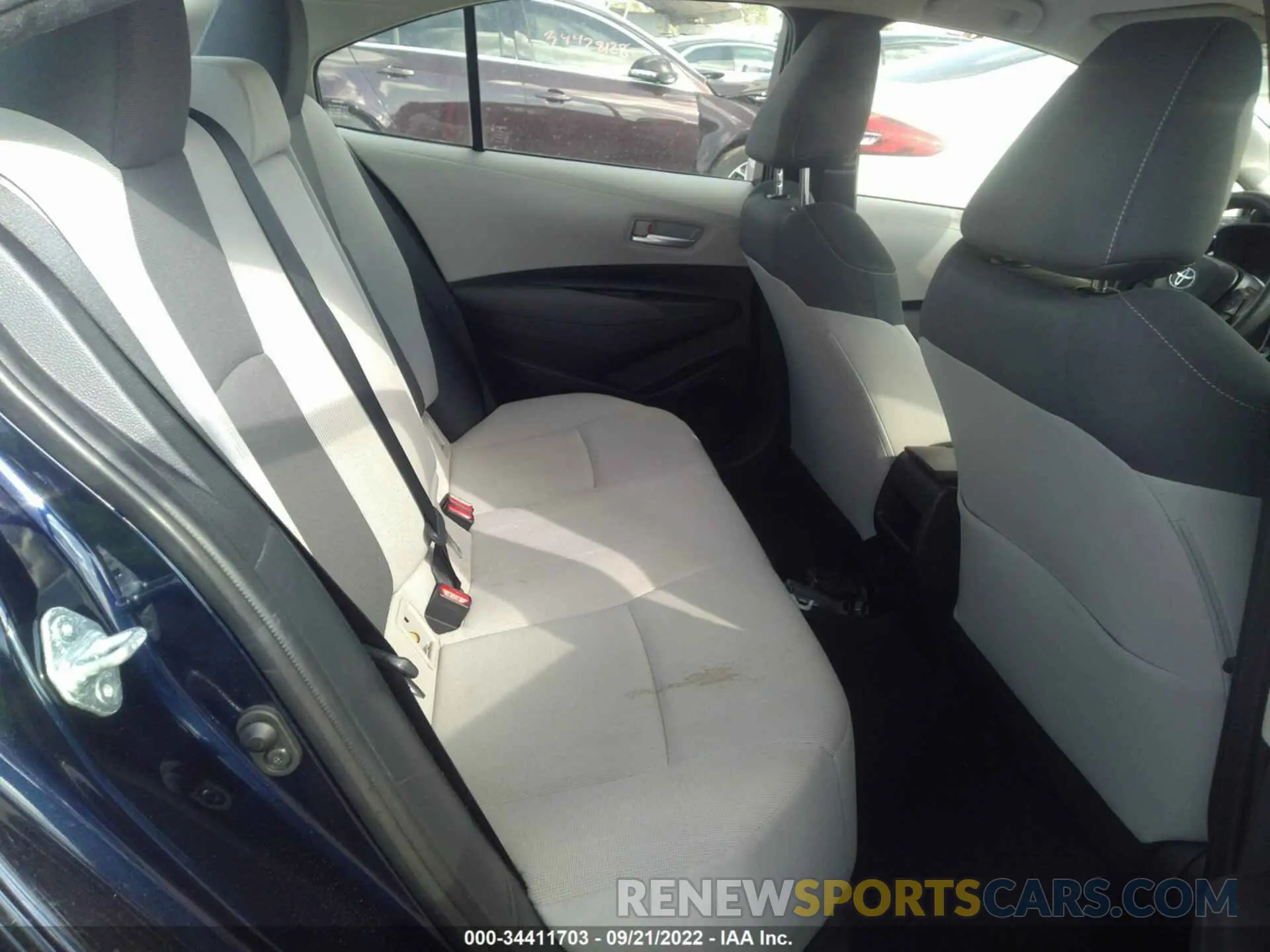 8 Photograph of a damaged car JTDEPMAEXMJ185337 TOYOTA COROLLA 2021