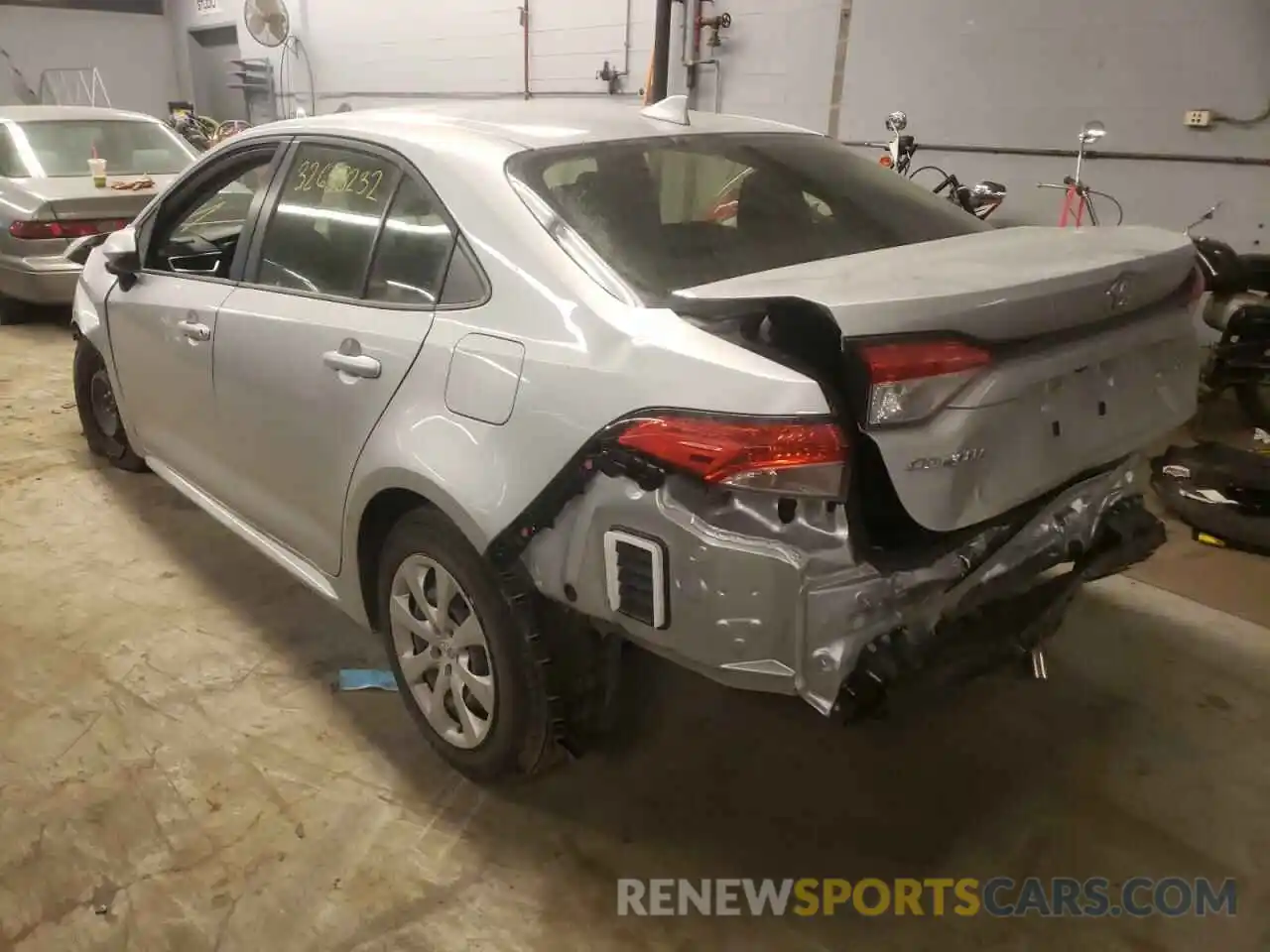 3 Photograph of a damaged car JTDEPMAEXMJ186729 TOYOTA COROLLA 2021