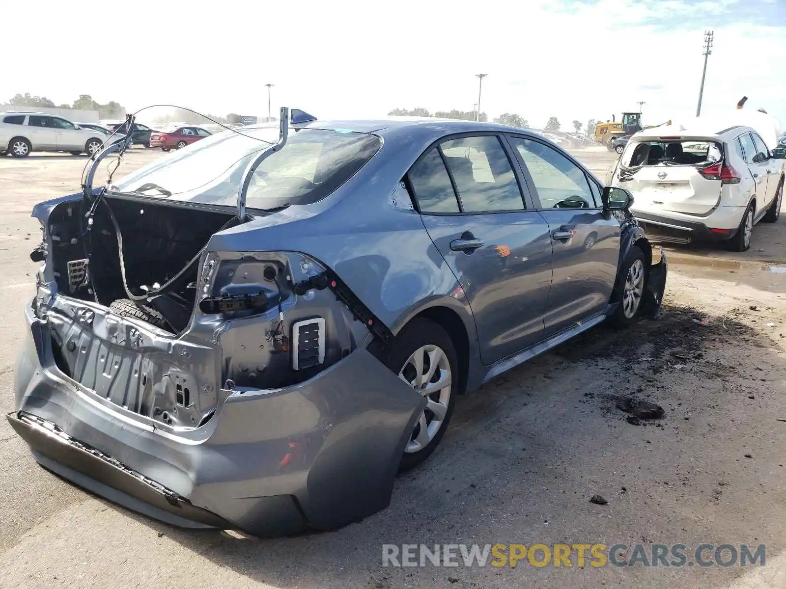 4 Photograph of a damaged car JTDEPMAEXMJ187251 TOYOTA COROLLA 2021