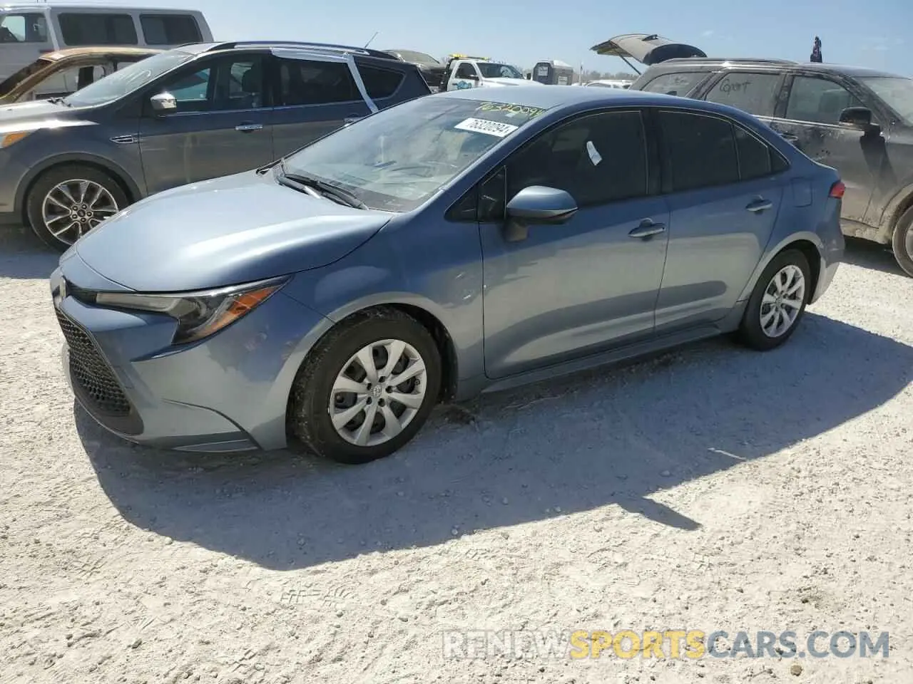 1 Photograph of a damaged car JTDEPMAEXMJ189467 TOYOTA COROLLA 2021