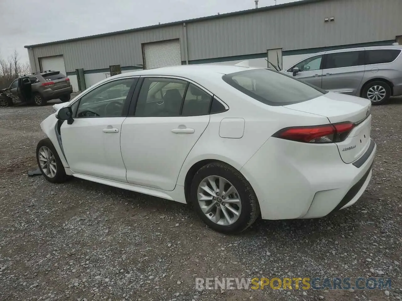 2 Photograph of a damaged car JTDFPMAE3MJ156797 TOYOTA COROLLA 2021