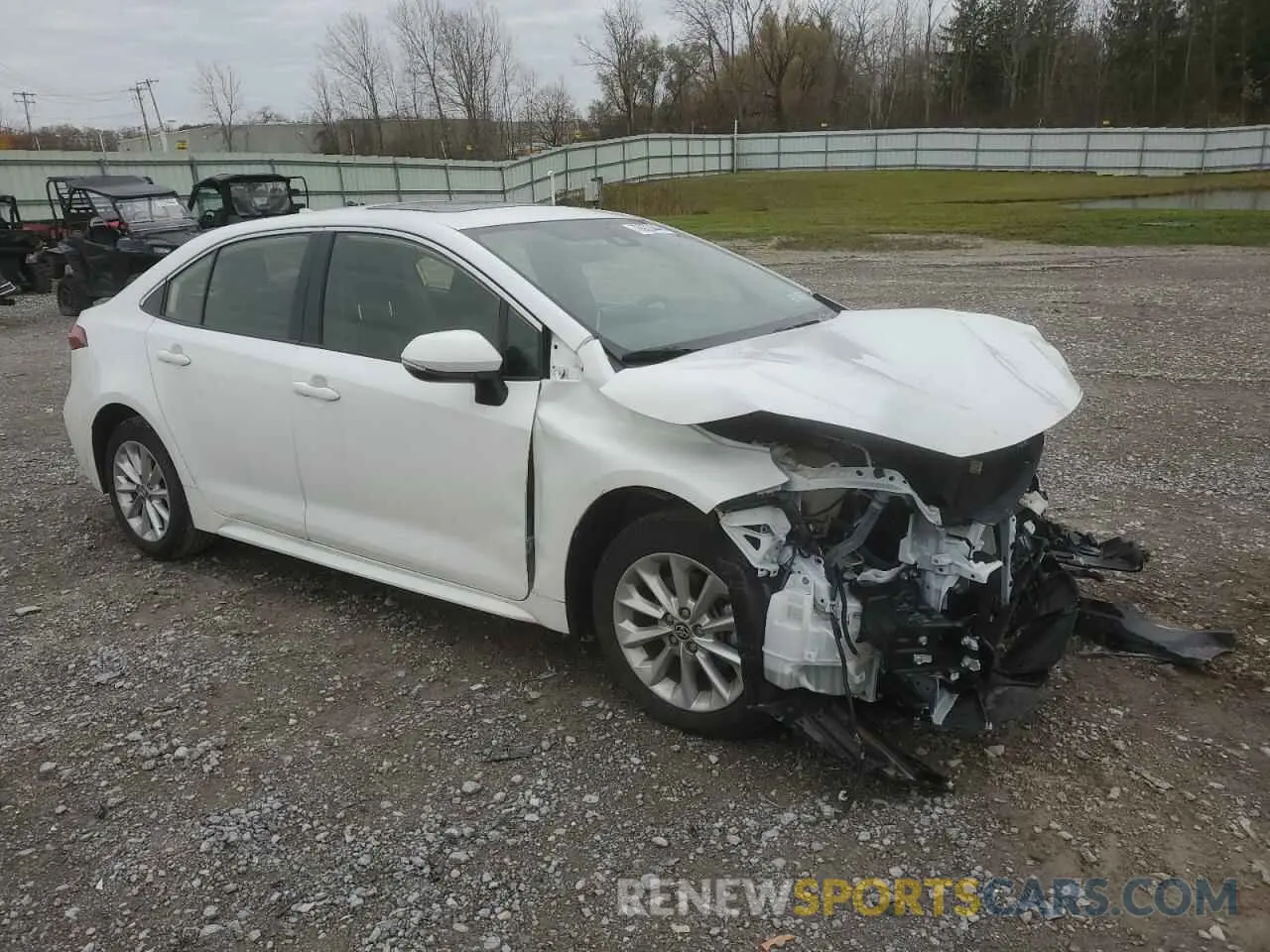 4 Photograph of a damaged car JTDFPMAE3MJ156797 TOYOTA COROLLA 2021
