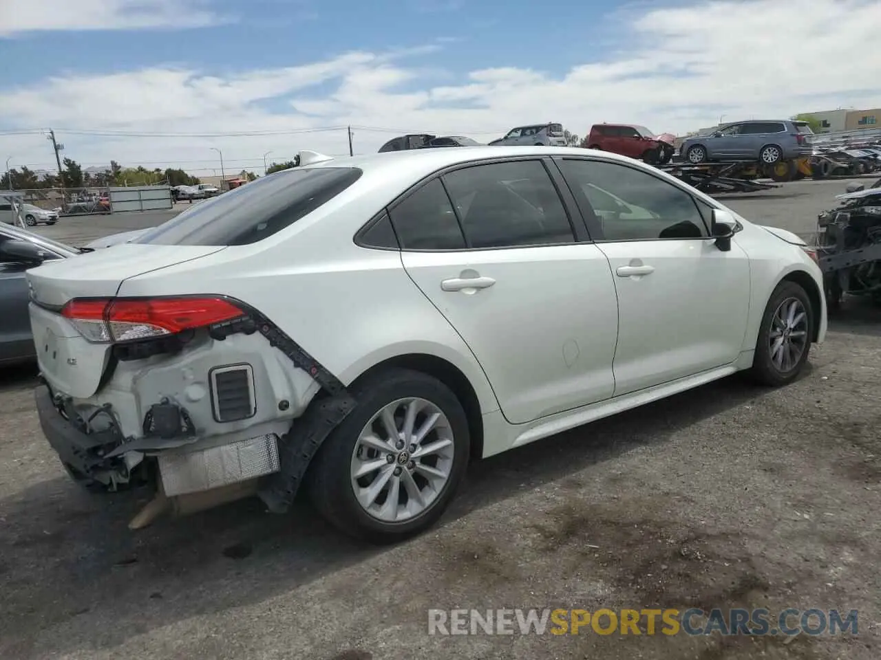 3 Photograph of a damaged car JTDHPMAE0MJ150917 TOYOTA COROLLA 2021