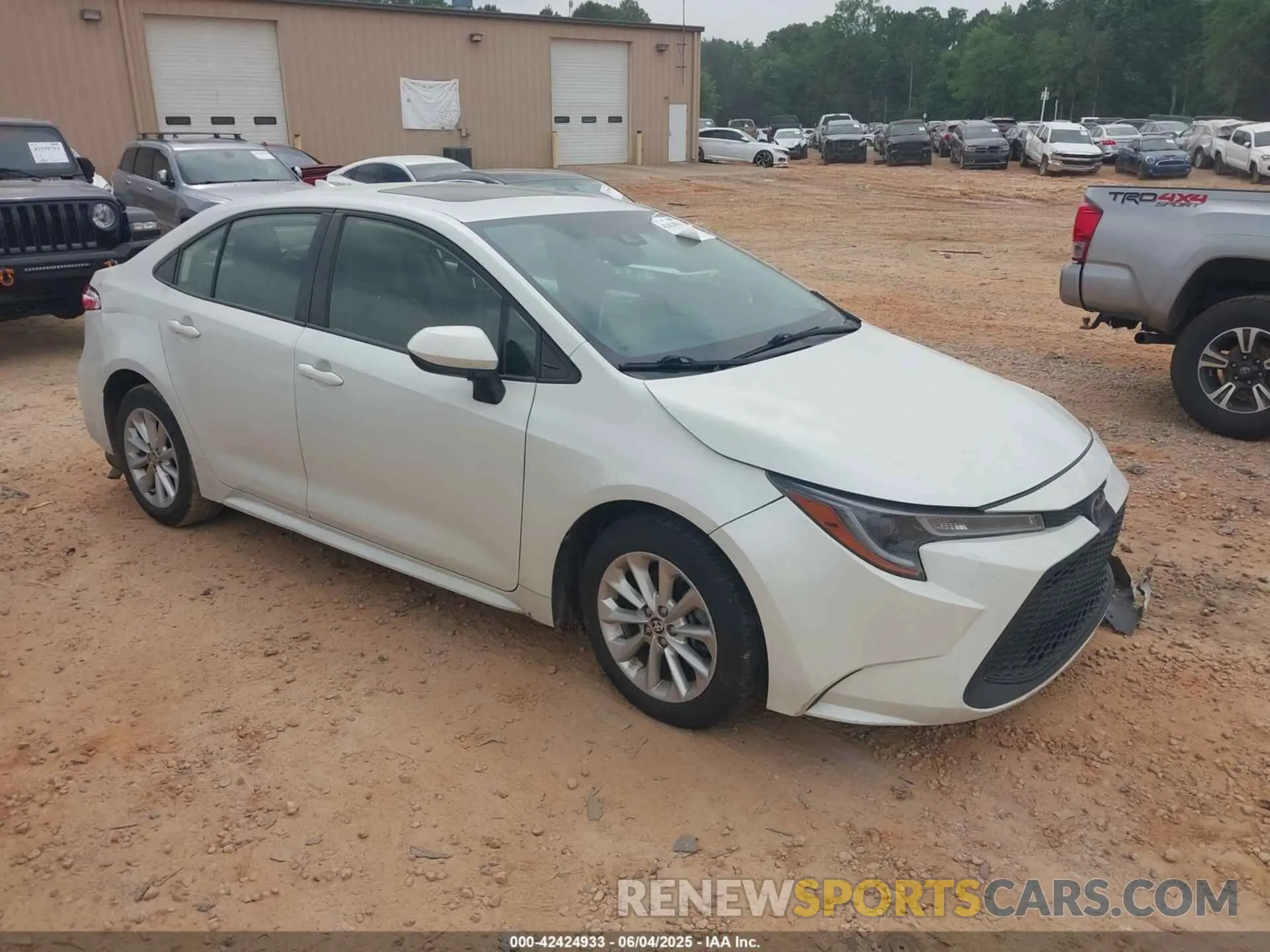 1 Photograph of a damaged car JTDHPMAE1MJ180914 TOYOTA COROLLA 2021