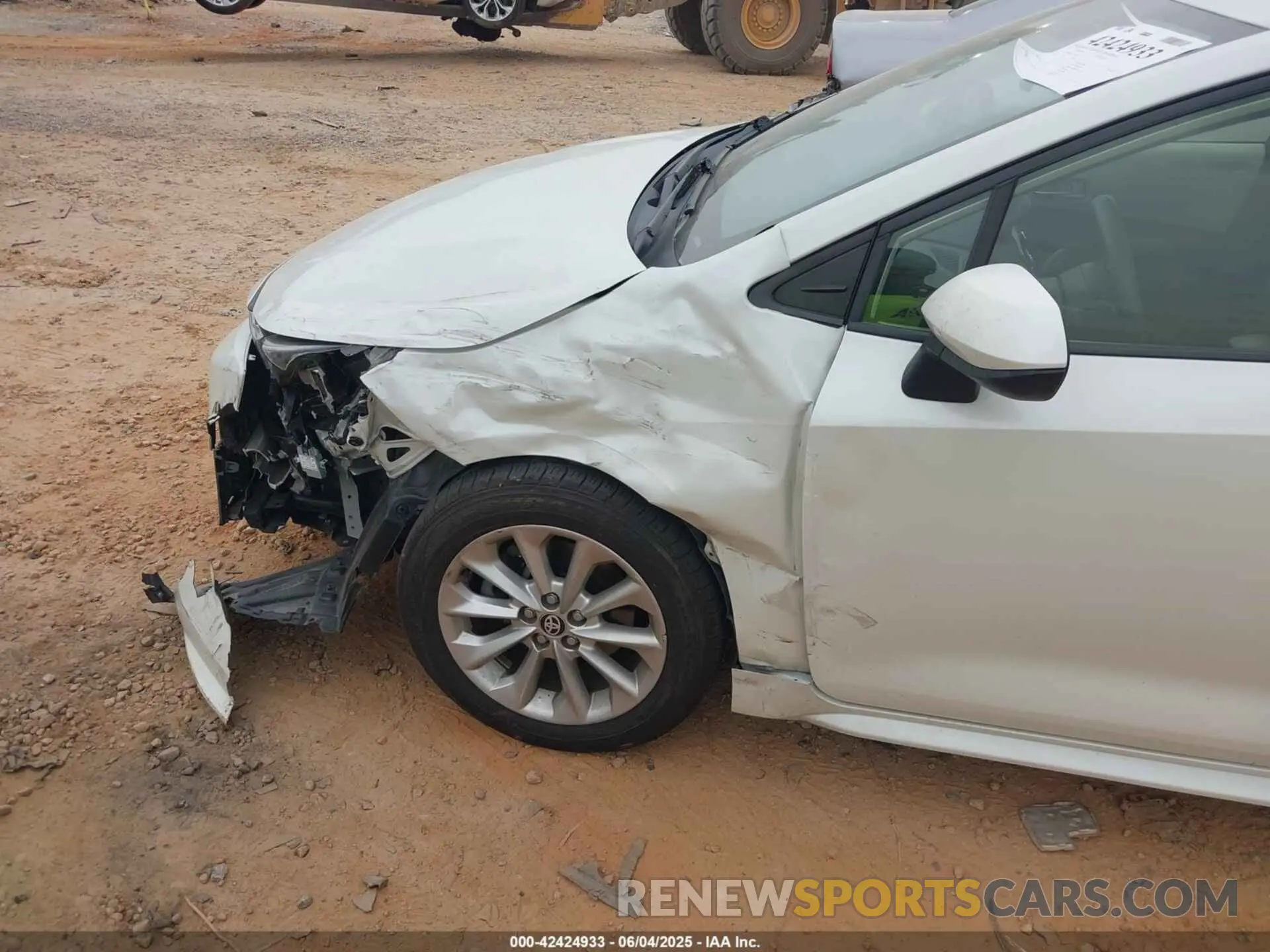 6 Photograph of a damaged car JTDHPMAE1MJ180914 TOYOTA COROLLA 2021