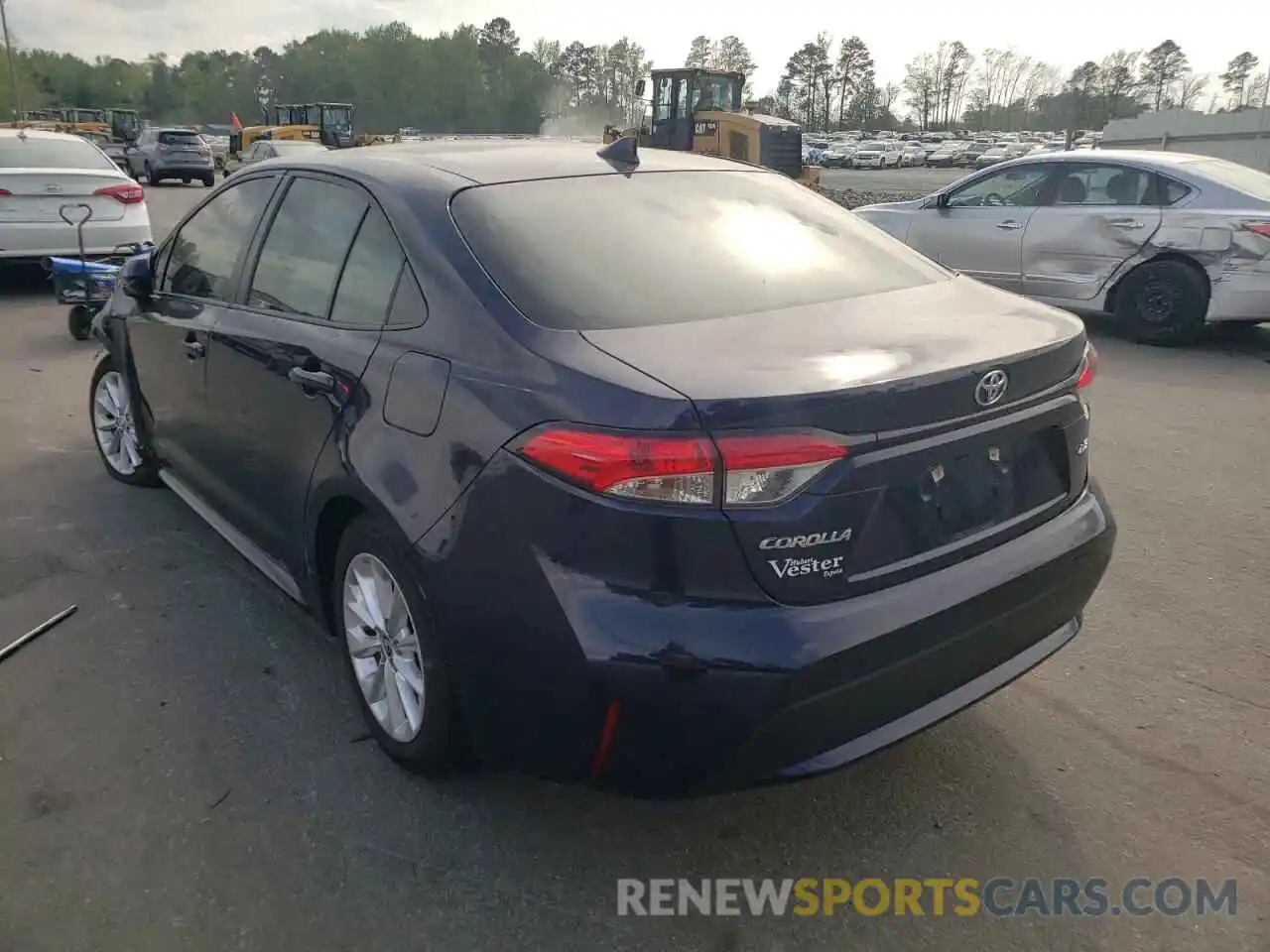 3 Photograph of a damaged car JTDHPMAE2MJ128126 TOYOTA COROLLA 2021