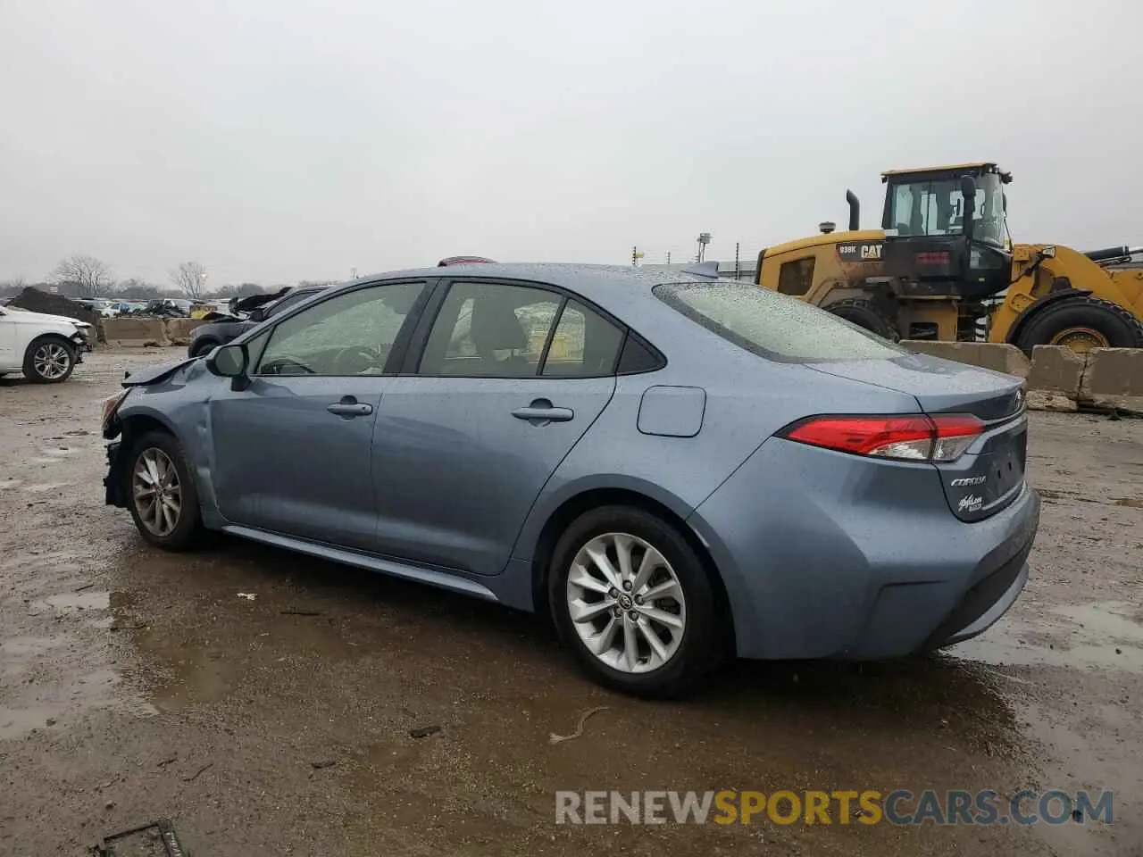 2 Photograph of a damaged car JTDHPMAE2MJ163684 TOYOTA COROLLA 2021