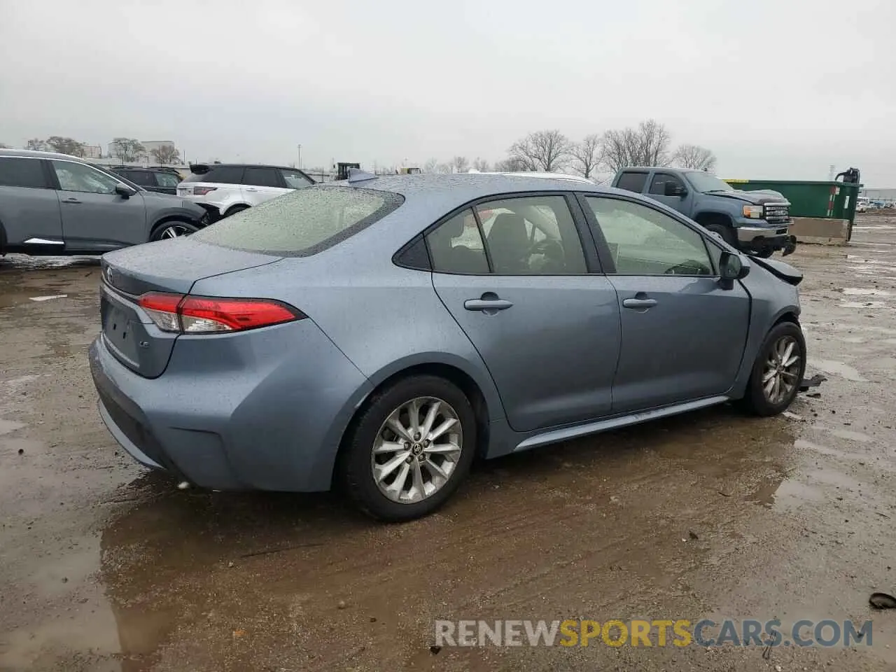 3 Photograph of a damaged car JTDHPMAE2MJ163684 TOYOTA COROLLA 2021