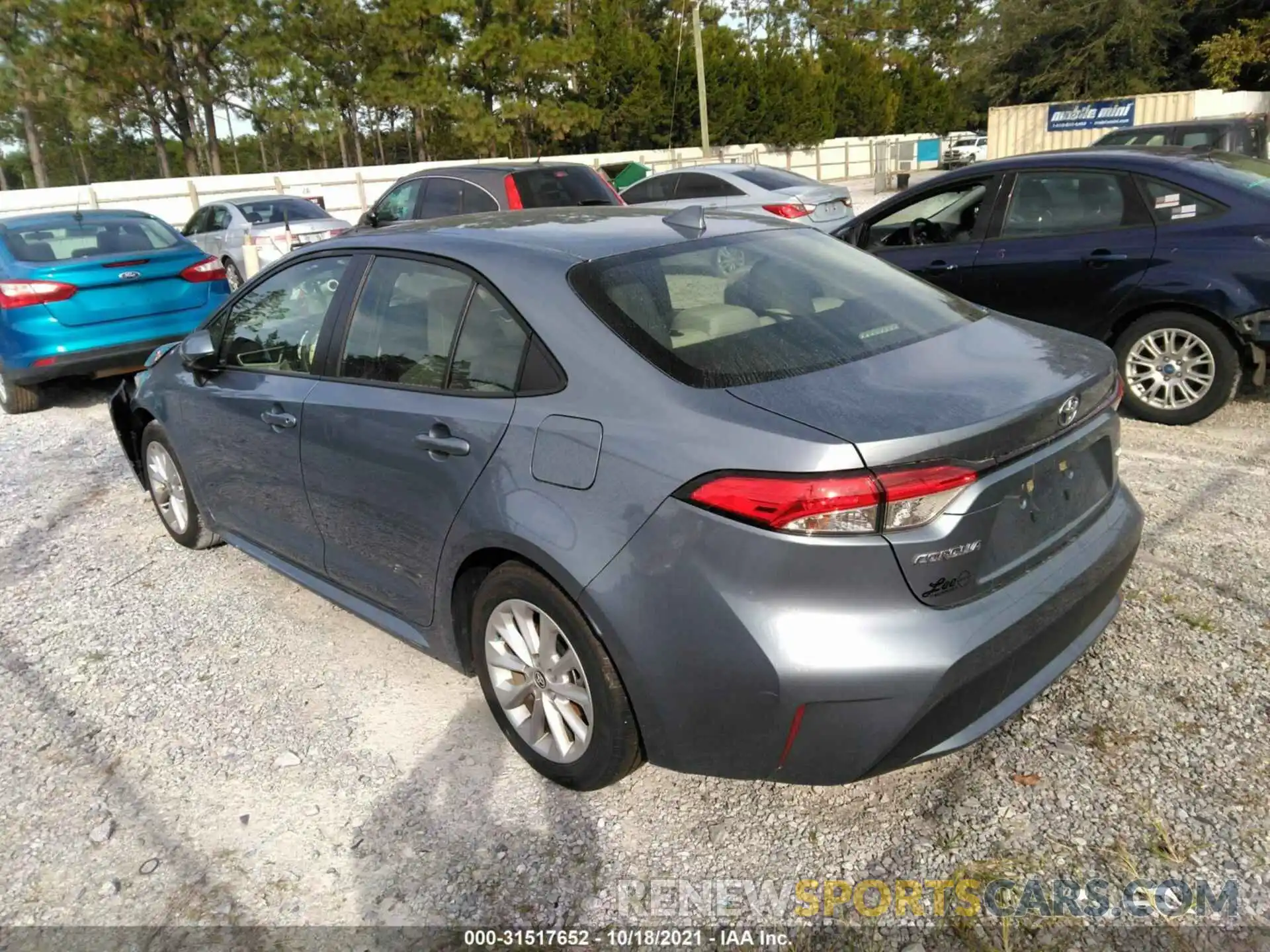 3 Photograph of a damaged car JTDHPMAE4MJ133389 TOYOTA COROLLA 2021