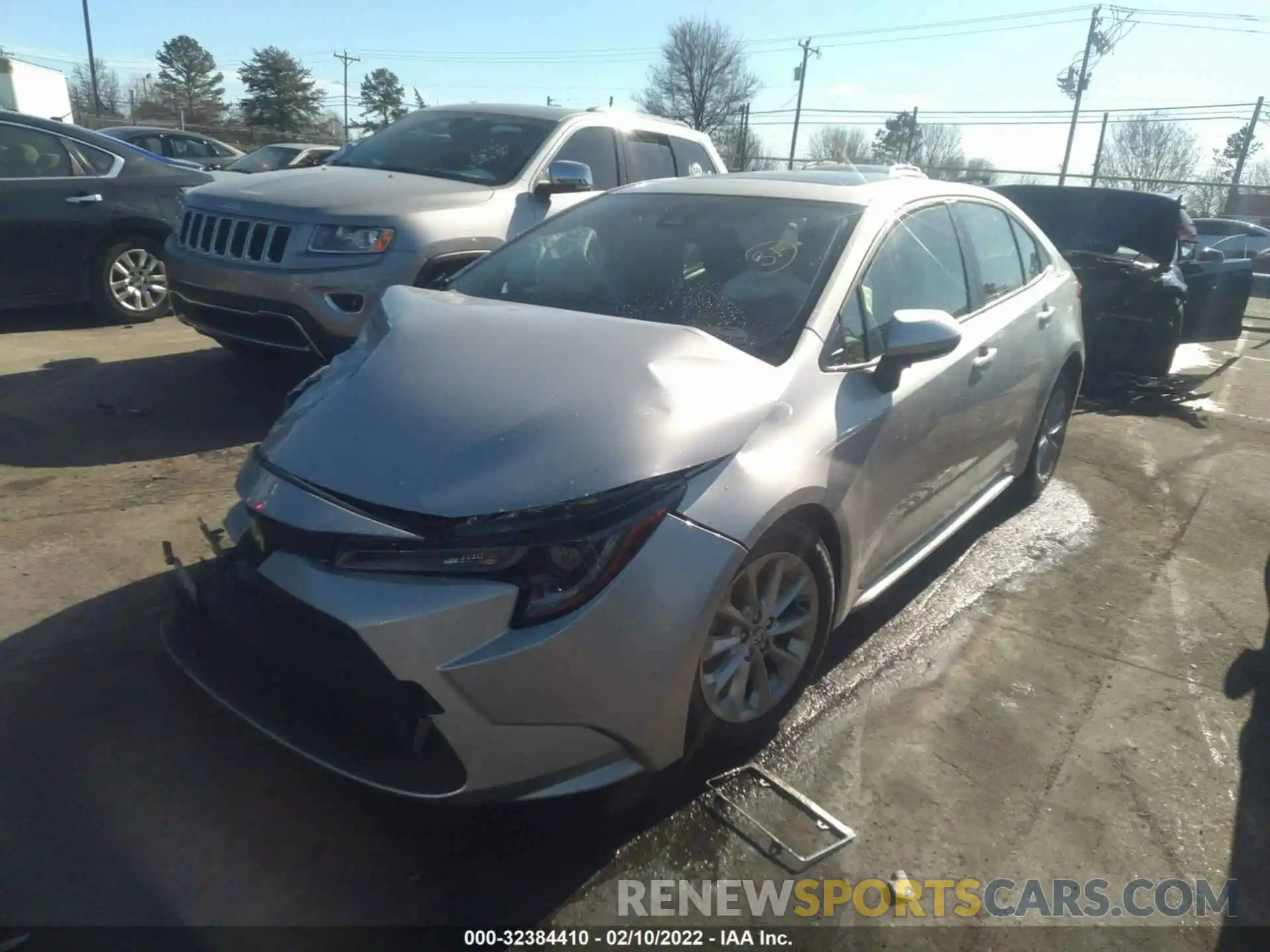 2 Photograph of a damaged car JTDHPMAE5MJ177546 TOYOTA COROLLA 2021