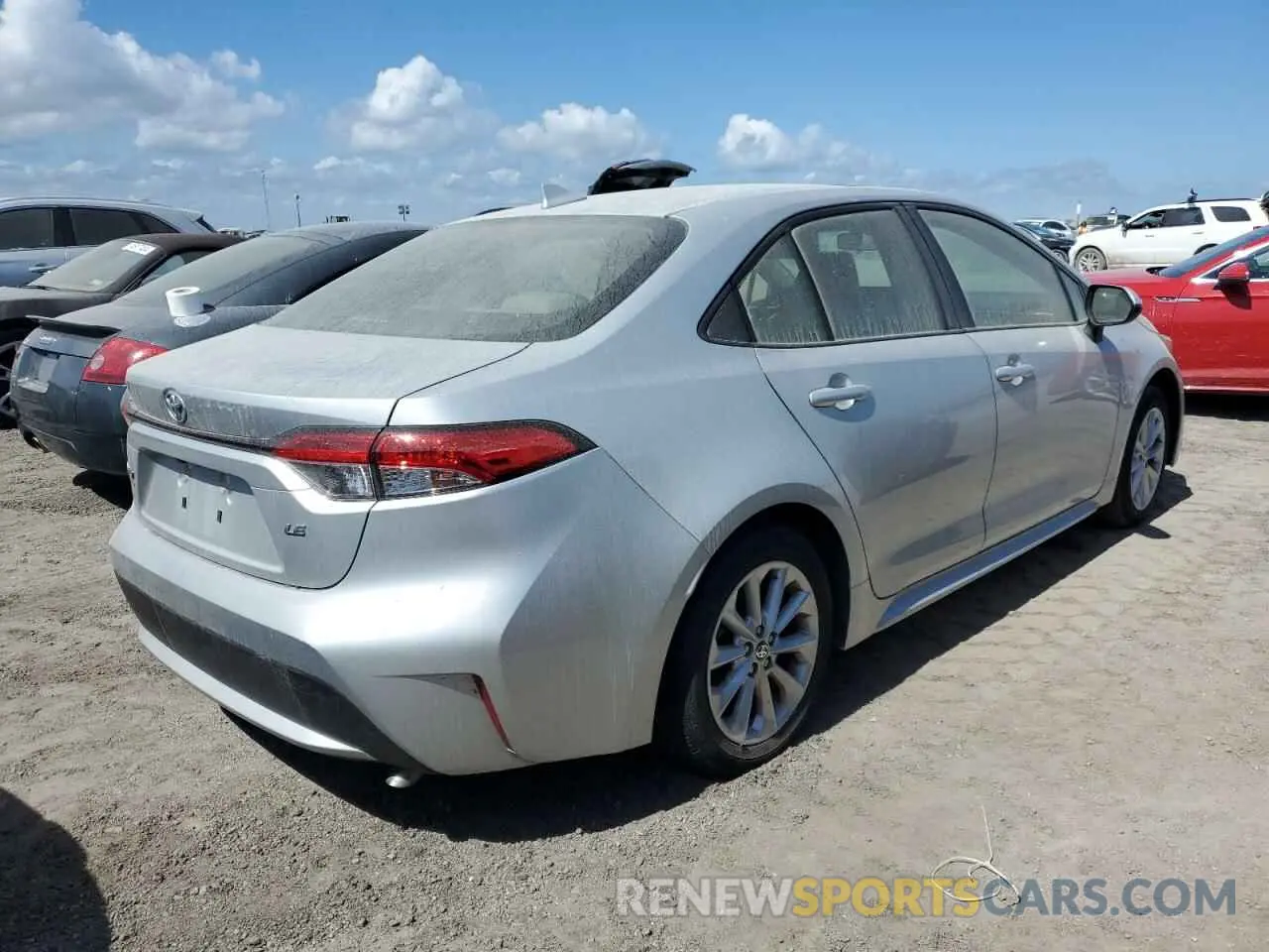 3 Photograph of a damaged car JTDHPMAE6MJ133927 TOYOTA COROLLA 2021