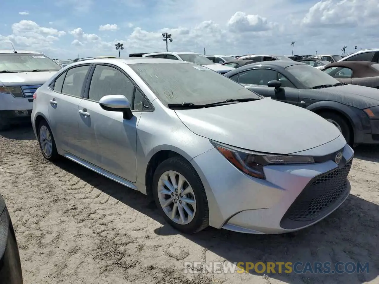 4 Photograph of a damaged car JTDHPMAE6MJ133927 TOYOTA COROLLA 2021