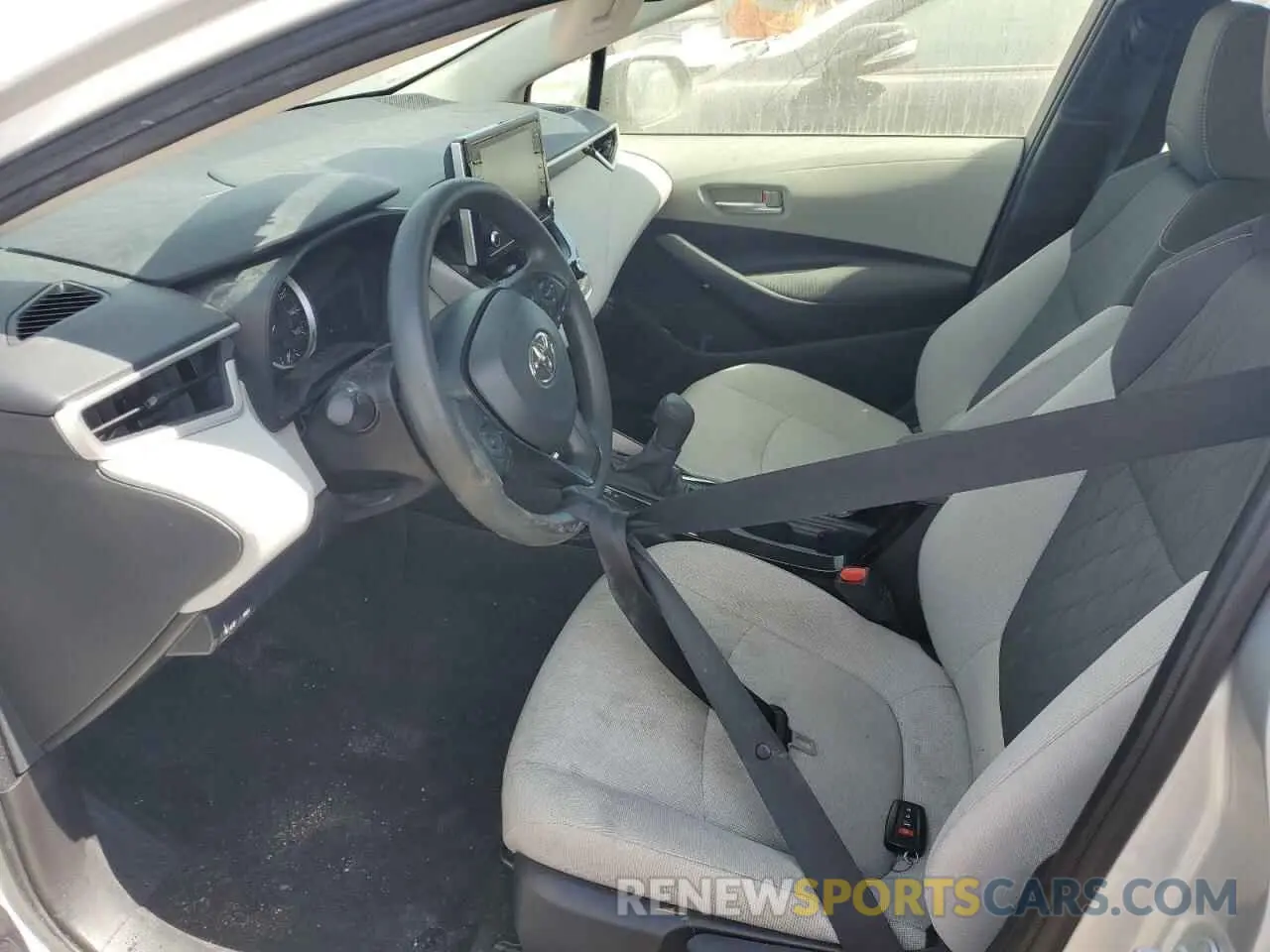 7 Photograph of a damaged car JTDHPMAE6MJ133927 TOYOTA COROLLA 2021
