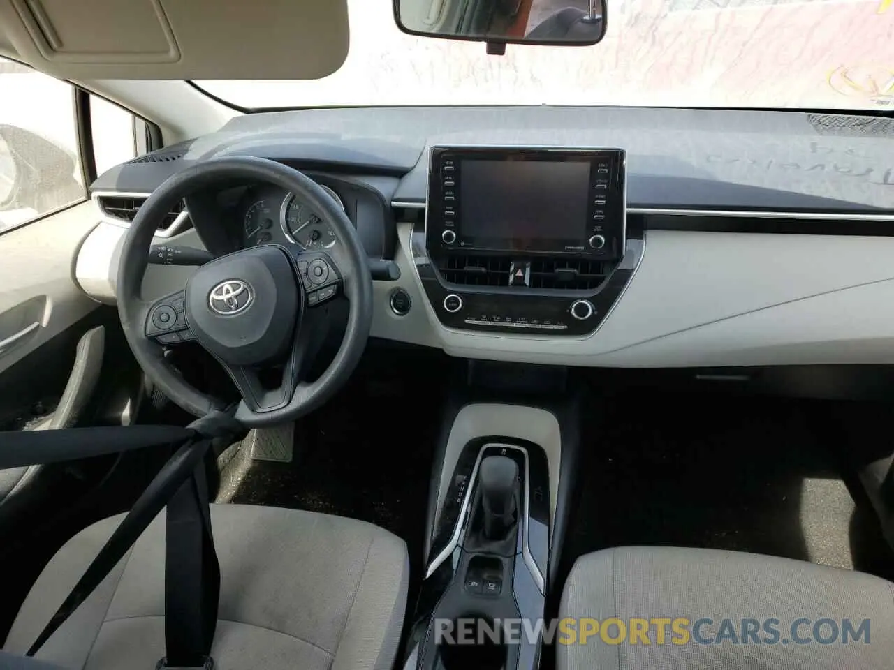 8 Photograph of a damaged car JTDHPMAE6MJ133927 TOYOTA COROLLA 2021