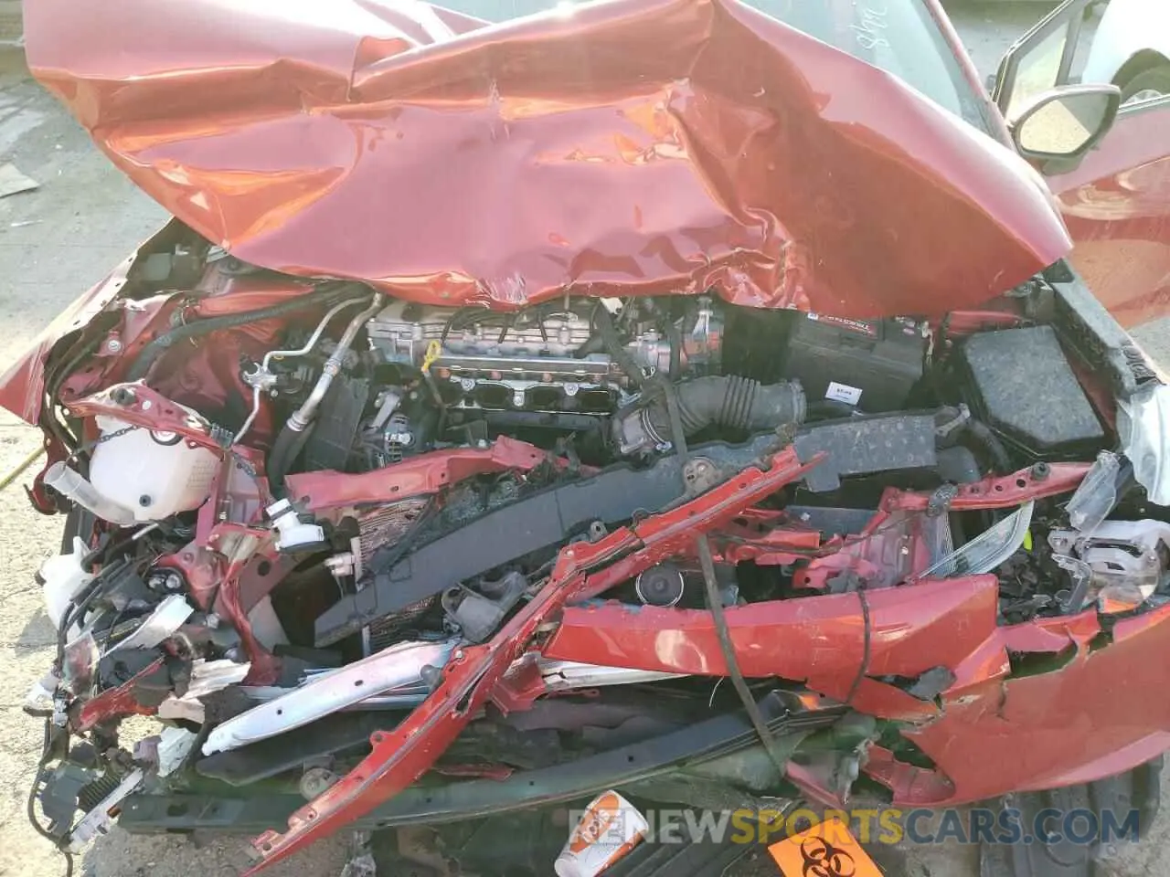 11 Photograph of a damaged car JTDHPMAE9MJ133730 TOYOTA COROLLA 2021
