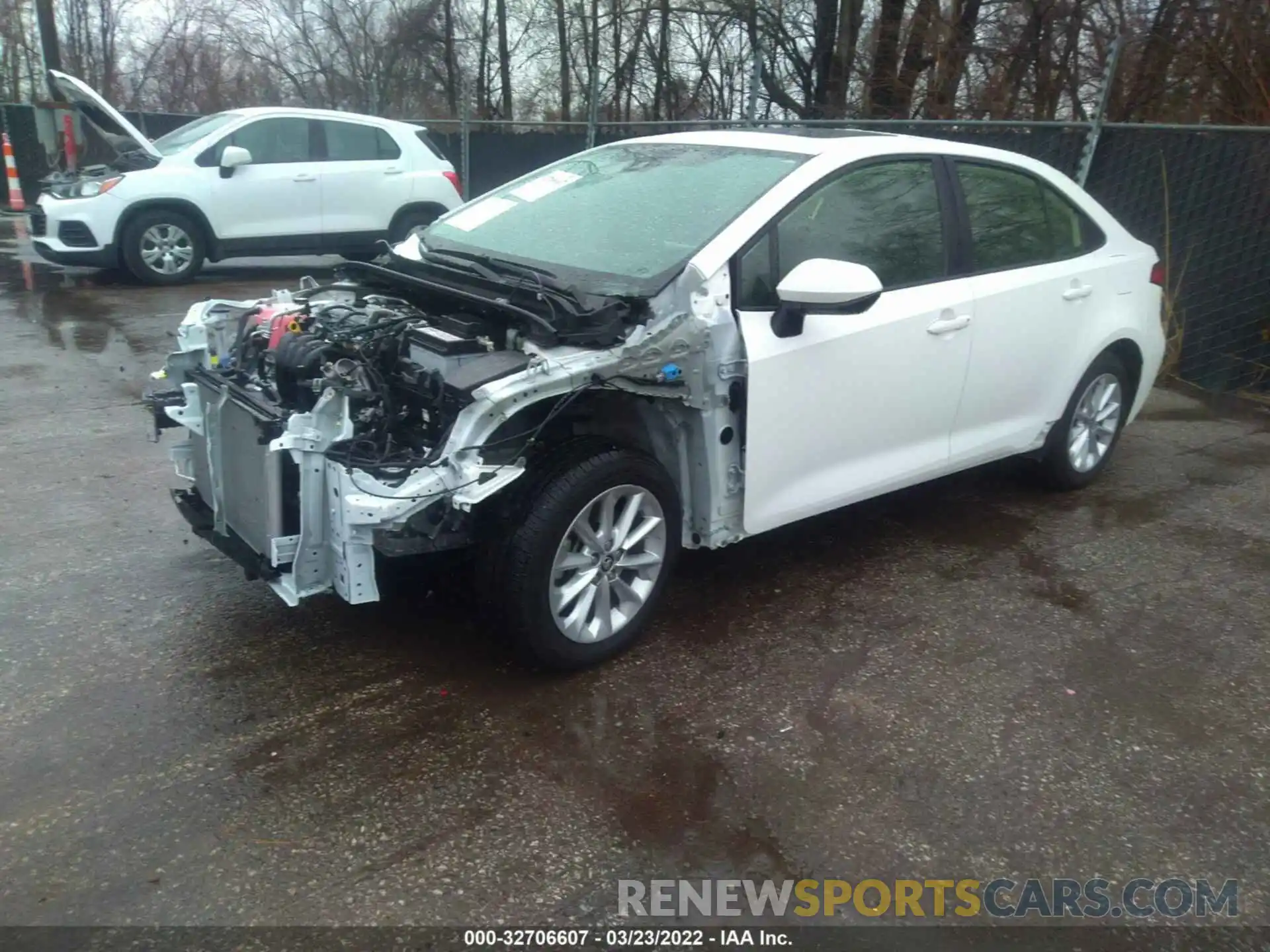 2 Photograph of a damaged car JTDHPMAEXMJ128634 TOYOTA COROLLA 2021