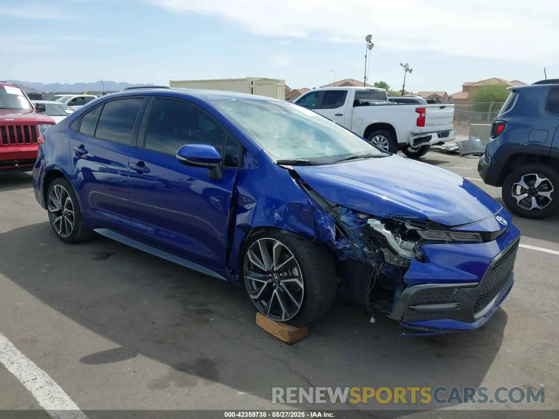 6 Photograph of a damaged car JTDM4MCE5MJ069898 TOYOTA COROLLA 2021