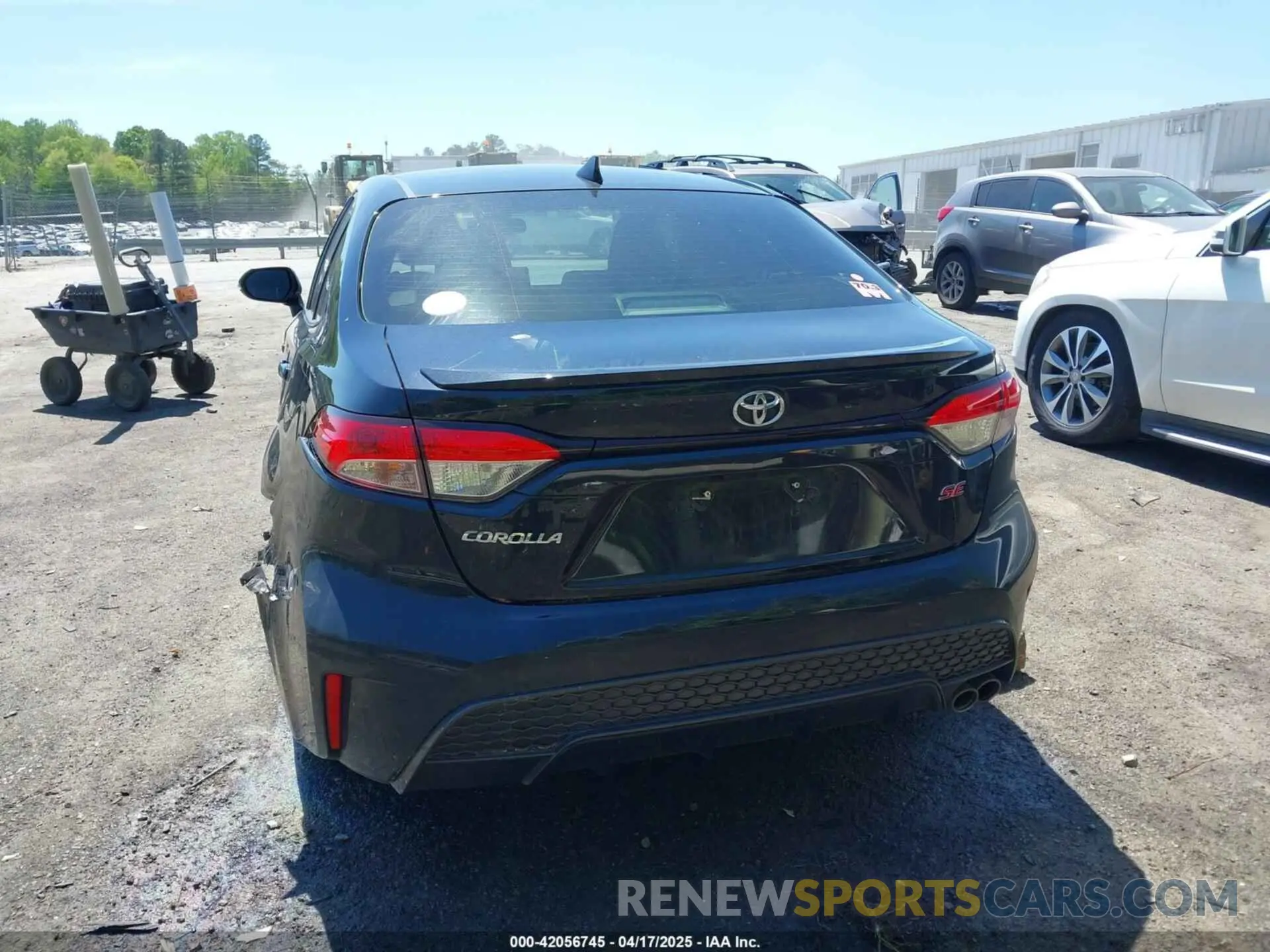 16 Photograph of a damaged car JTDM4MCE7MJ077758 TOYOTA COROLLA 2021