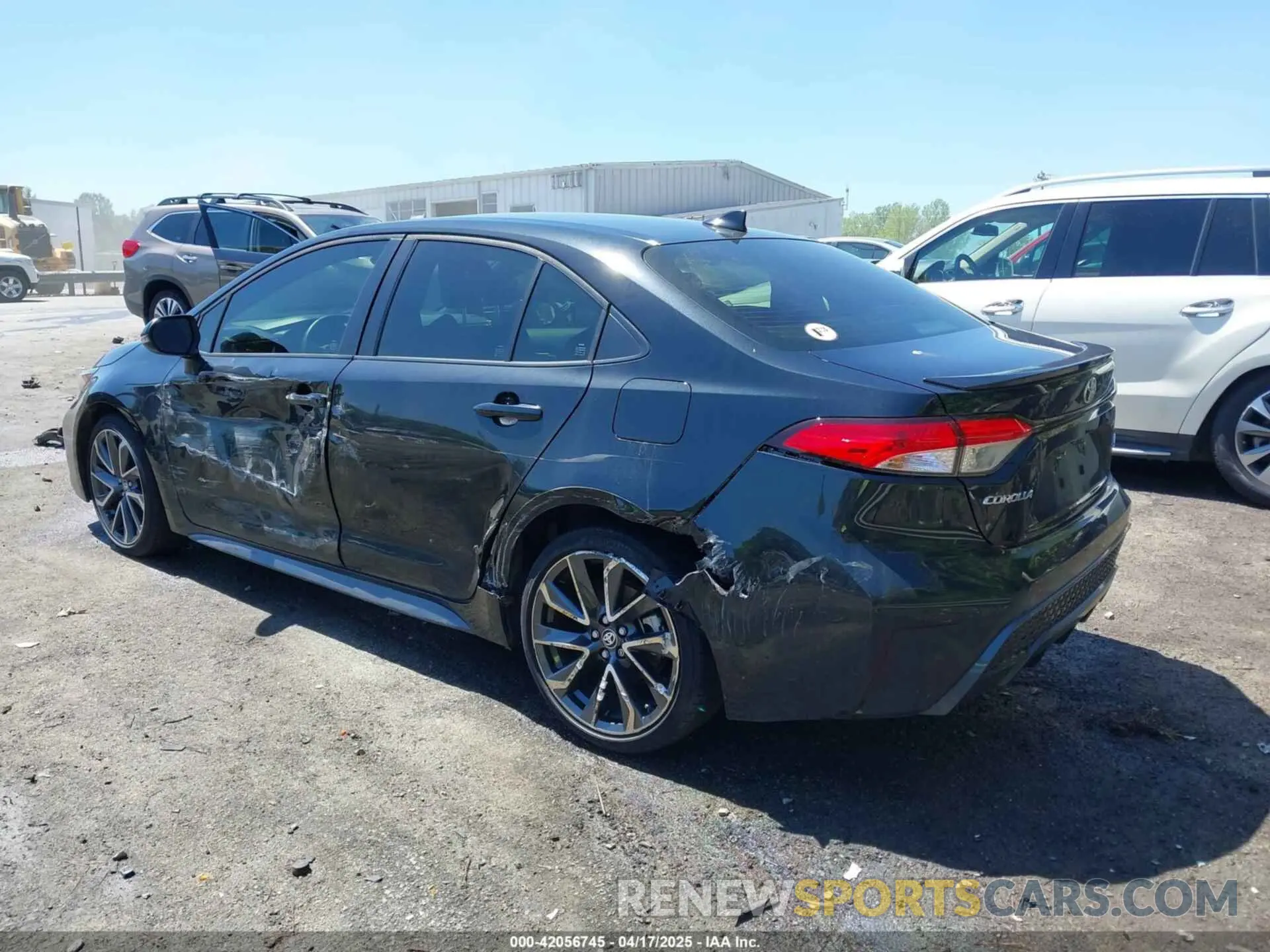 3 Photograph of a damaged car JTDM4MCE7MJ077758 TOYOTA COROLLA 2021