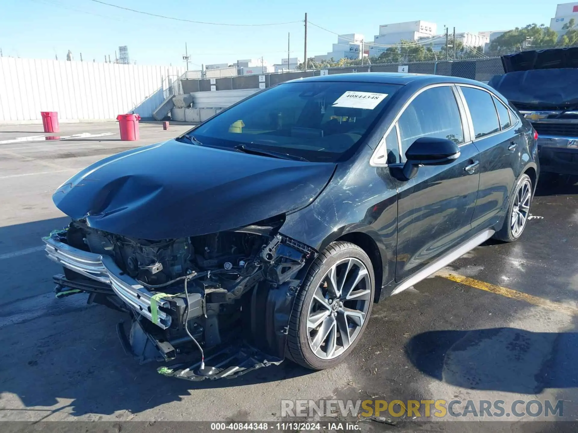 2 Photograph of a damaged car JTDP4MCE0MJ063813 TOYOTA COROLLA 2021