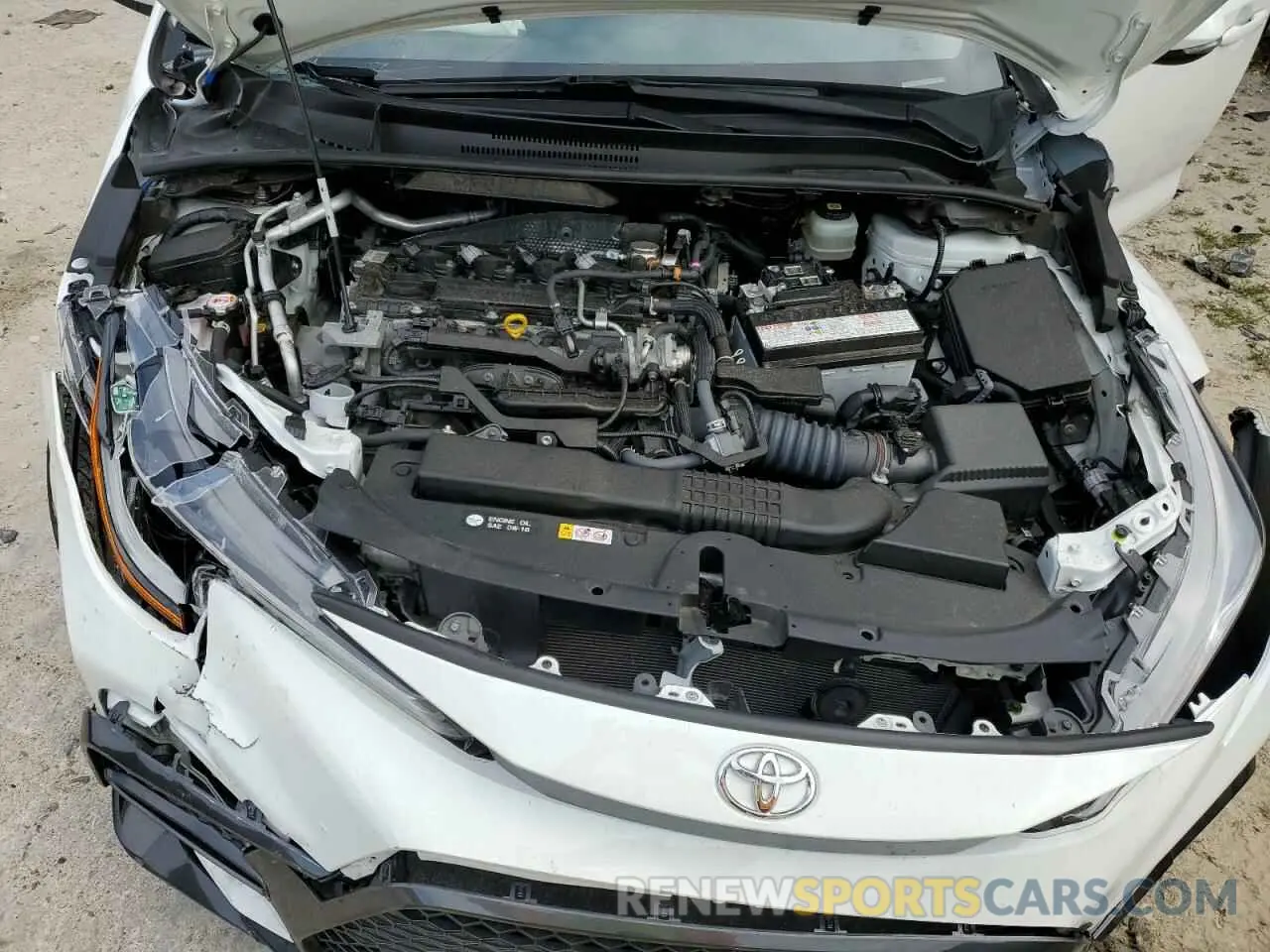 11 Photograph of a damaged car JTDP4MCE0MJ068848 TOYOTA COROLLA 2021