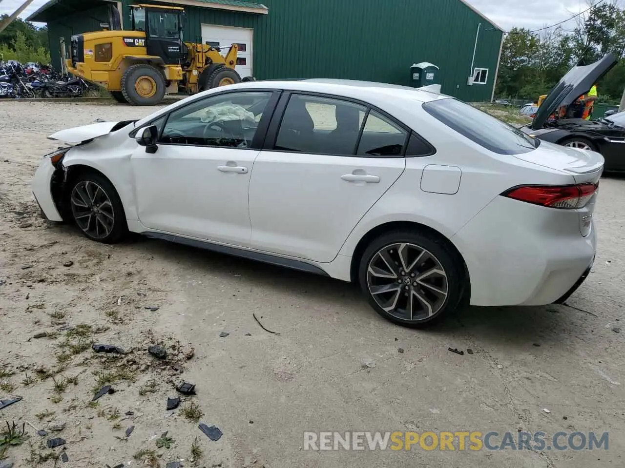 2 Photograph of a damaged car JTDP4MCE0MJ068848 TOYOTA COROLLA 2021