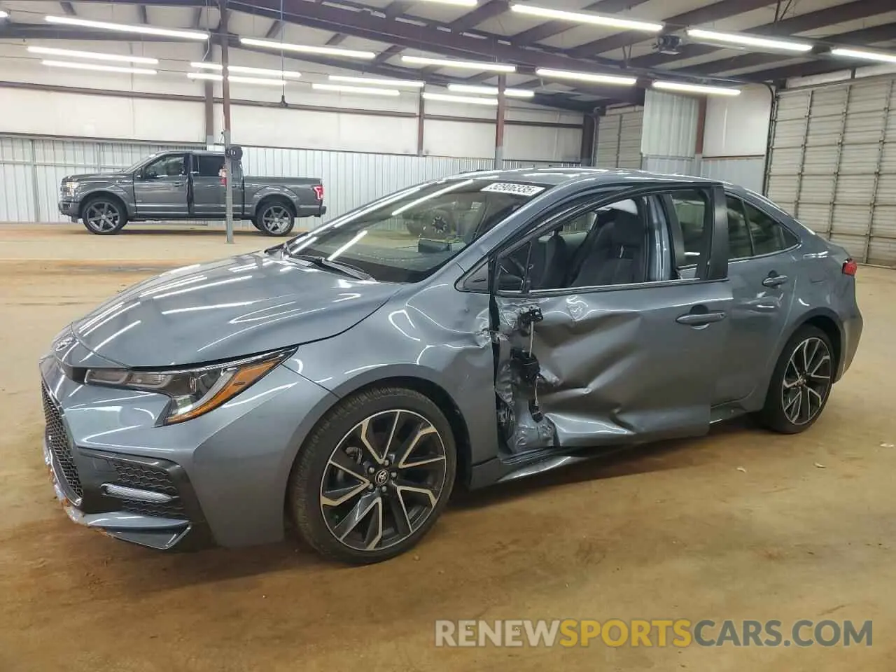 1 Photograph of a damaged car JTDP4MCE2MJ067233 TOYOTA COROLLA 2021