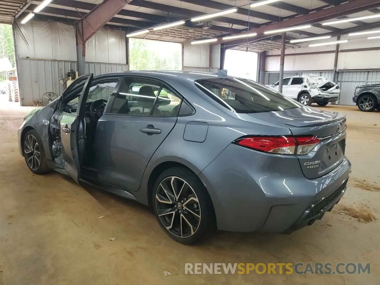 2 Photograph of a damaged car JTDP4MCE2MJ067233 TOYOTA COROLLA 2021