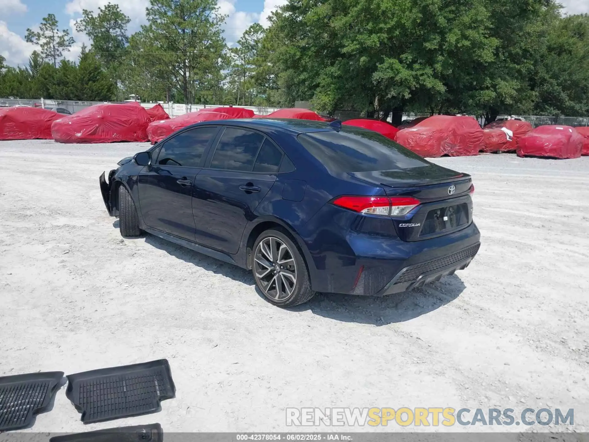 3 Photograph of a damaged car JTDP4MCE2MJ078121 TOYOTA COROLLA 2021