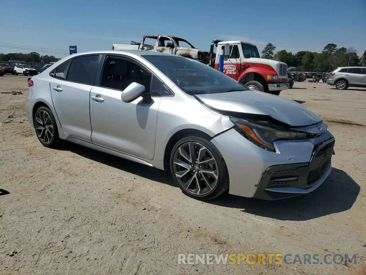 4 Photograph of a damaged car JTDP4MCE3MJ054877 TOYOTA COROLLA 2021