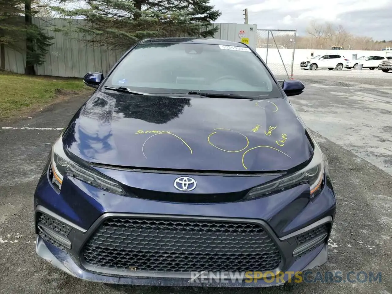5 Photograph of a damaged car JTDP4MCE3MJ056791 TOYOTA COROLLA 2021