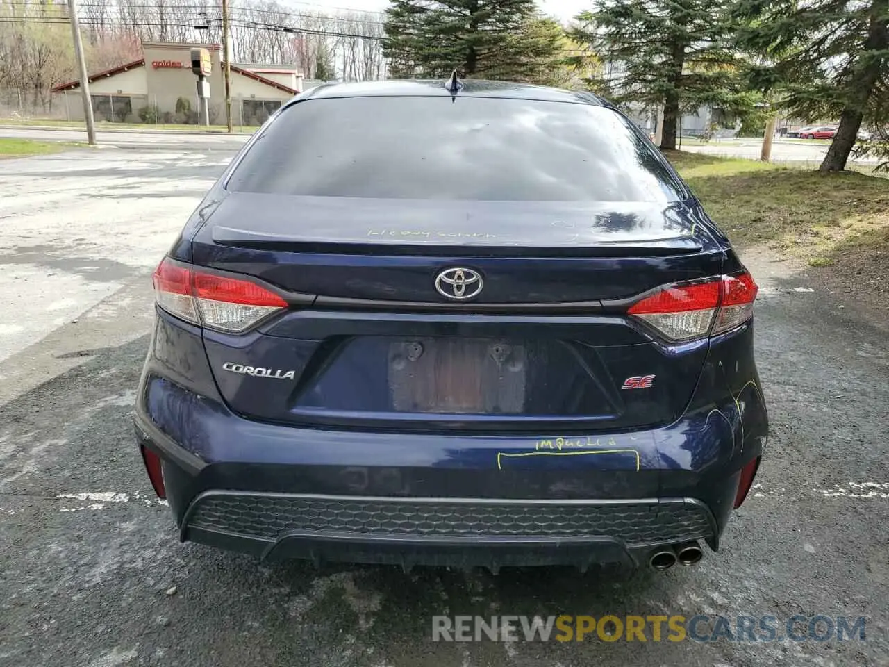 6 Photograph of a damaged car JTDP4MCE3MJ056791 TOYOTA COROLLA 2021