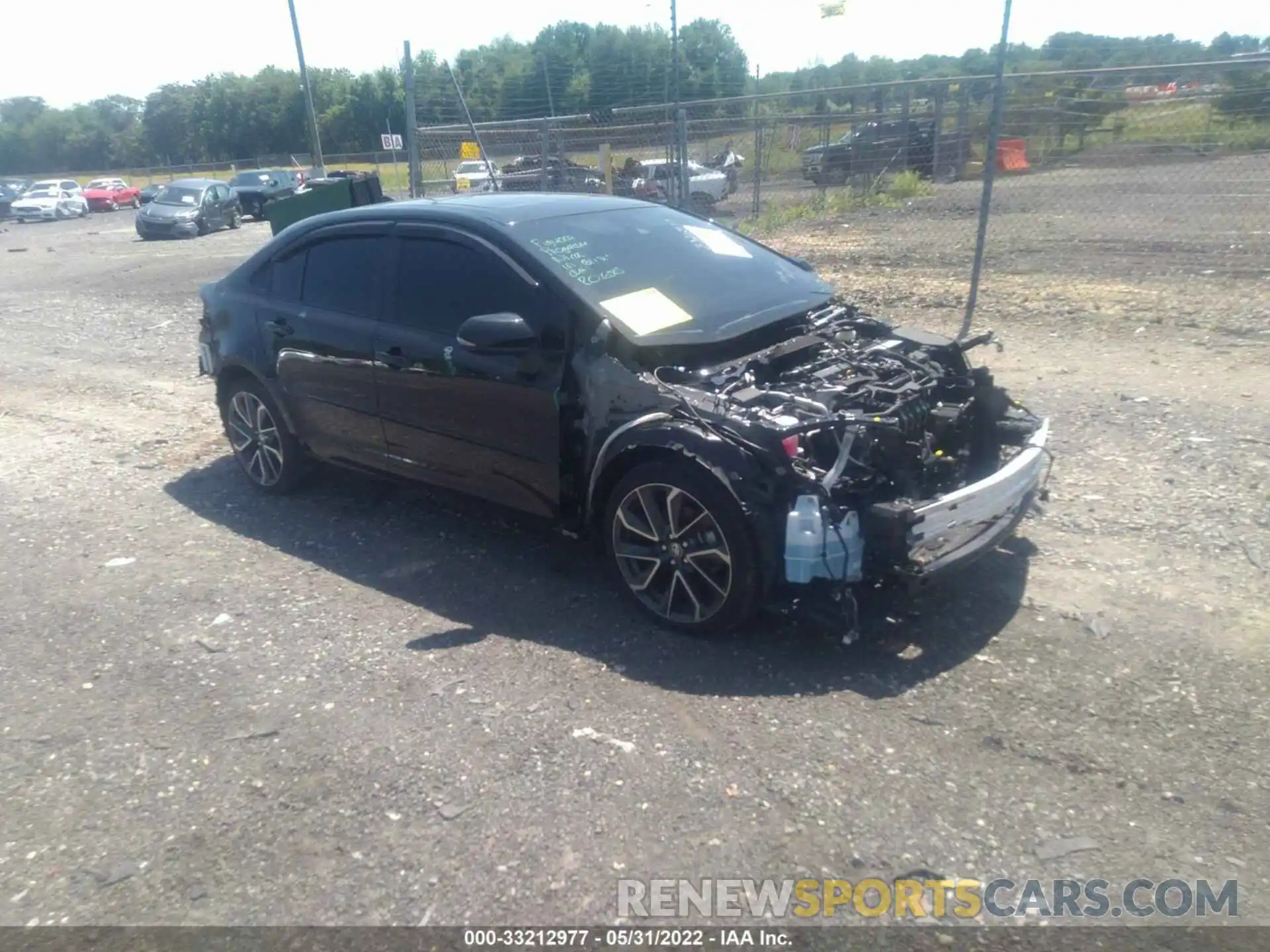 1 Photograph of a damaged car JTDP4MCE4MJ058288 TOYOTA COROLLA 2021