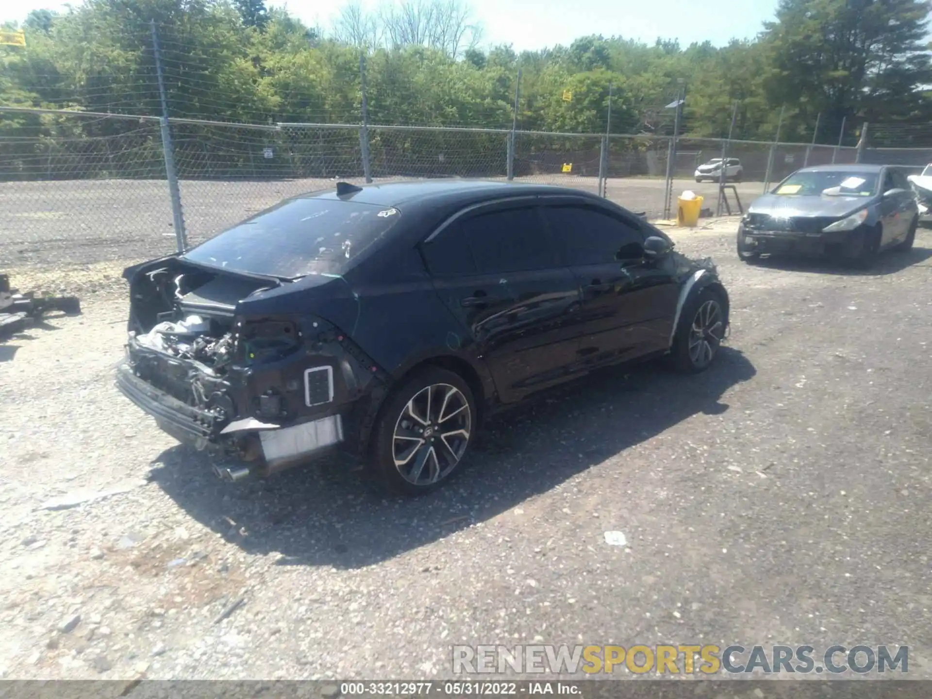 4 Photograph of a damaged car JTDP4MCE4MJ058288 TOYOTA COROLLA 2021