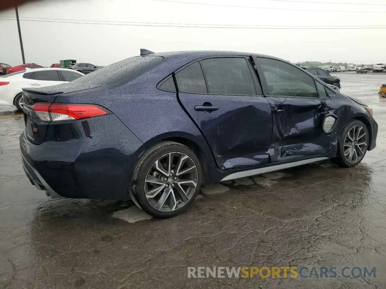 3 Photograph of a damaged car JTDP4MCE5MJ055948 TOYOTA COROLLA 2021