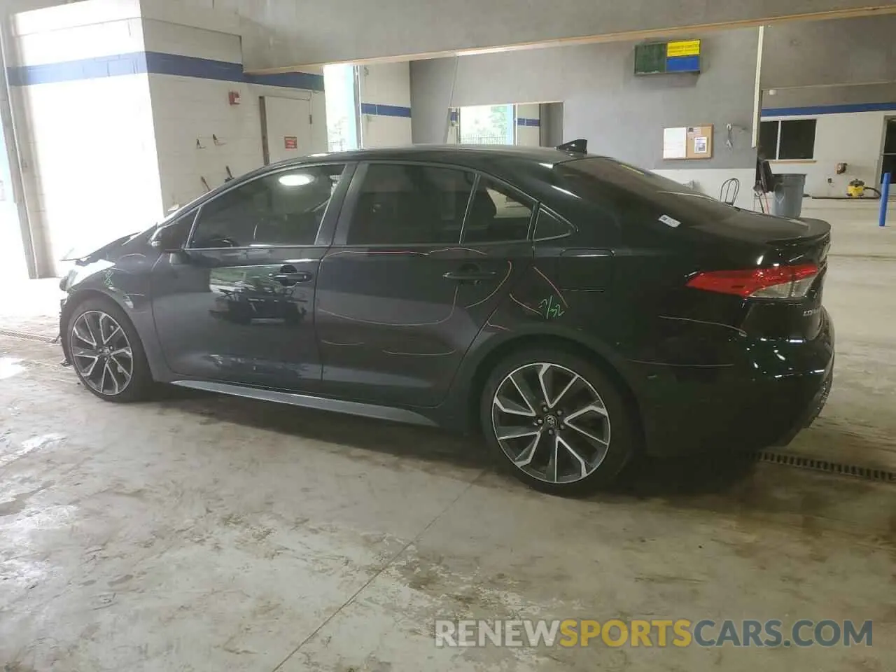 2 Photograph of a damaged car JTDP4MCE6MJ058826 TOYOTA COROLLA 2021