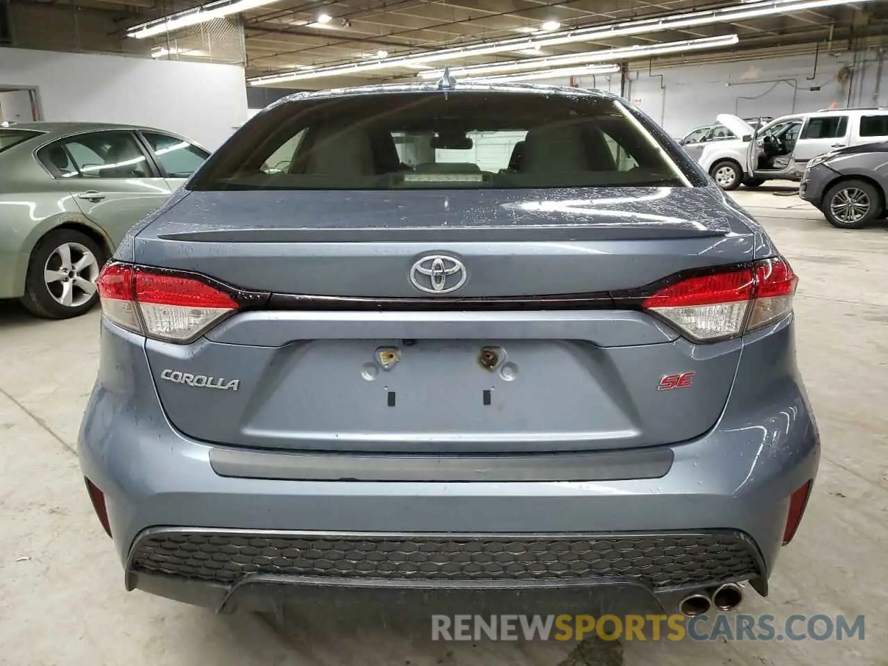 6 Photograph of a damaged car JTDP4MCE7MJ058723 TOYOTA COROLLA 2021