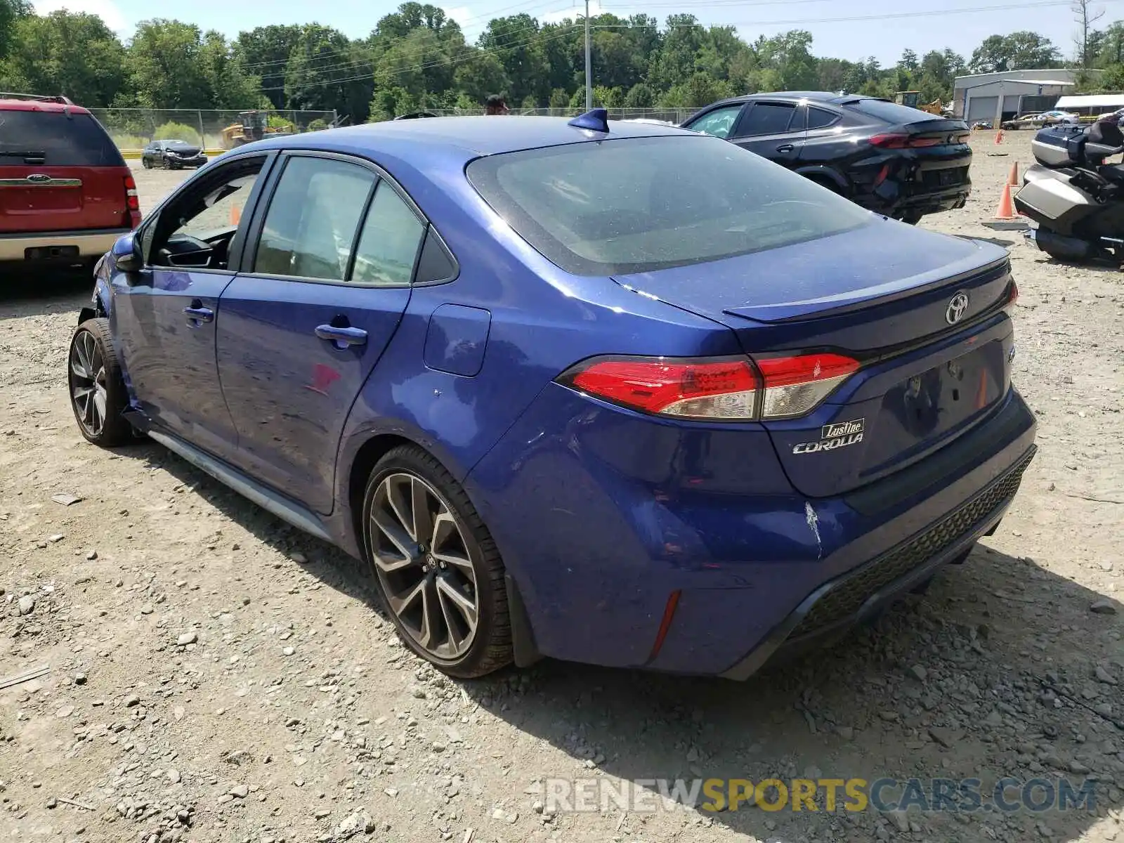 3 Photograph of a damaged car JTDP4MCE7MJ058981 TOYOTA COROLLA 2021