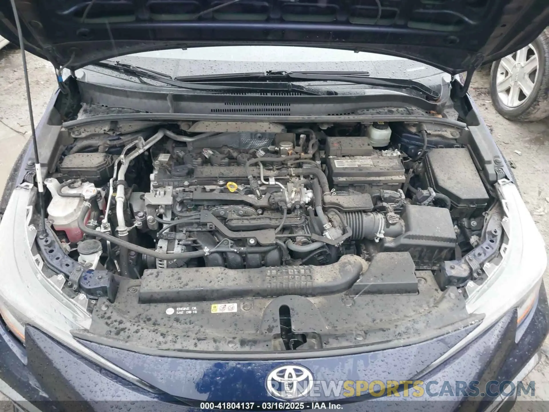 10 Photograph of a damaged car JTDP4MCE7MJ065672 TOYOTA COROLLA 2021