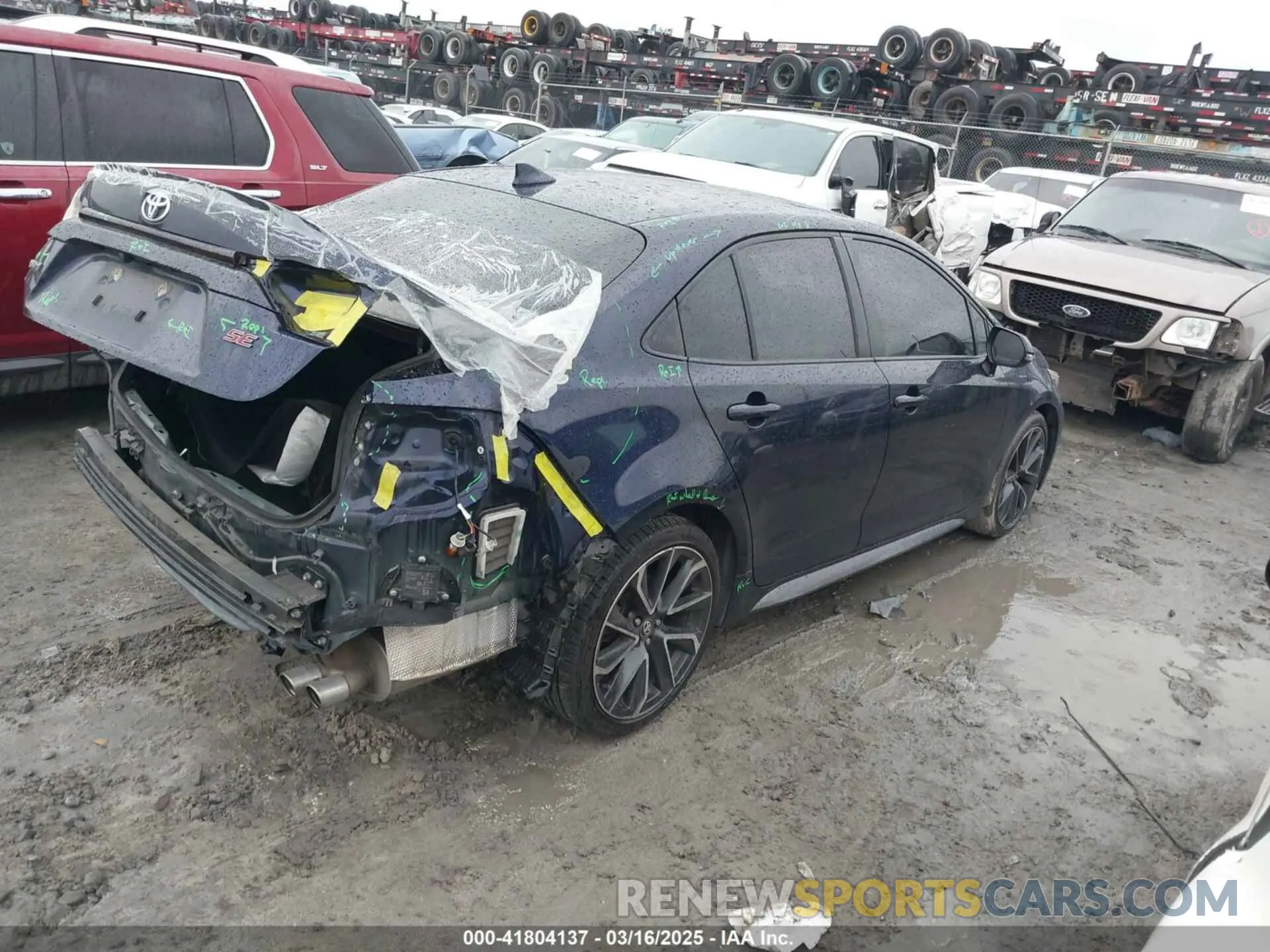 4 Photograph of a damaged car JTDP4MCE7MJ065672 TOYOTA COROLLA 2021