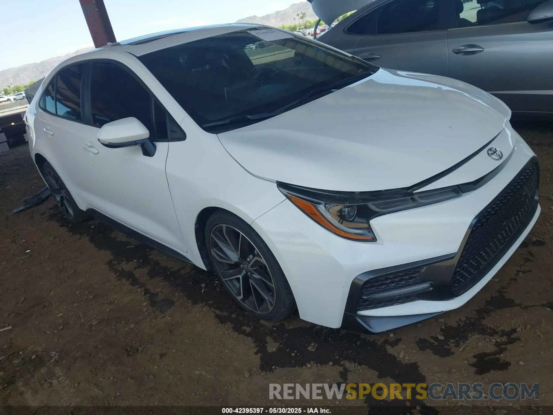 1 Photograph of a damaged car JTDP4MCE7MJ078986 TOYOTA COROLLA 2021