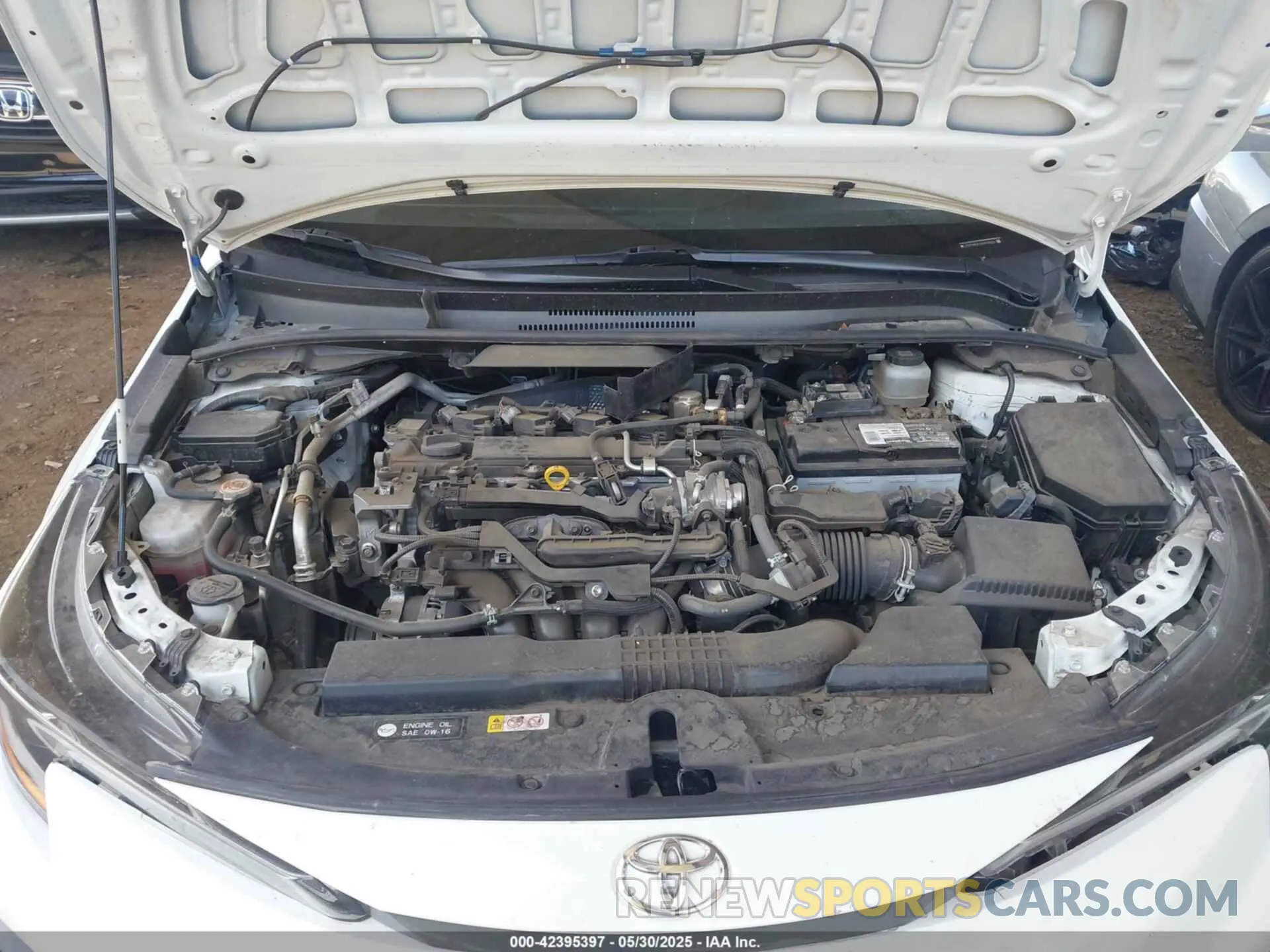 10 Photograph of a damaged car JTDP4MCE7MJ078986 TOYOTA COROLLA 2021