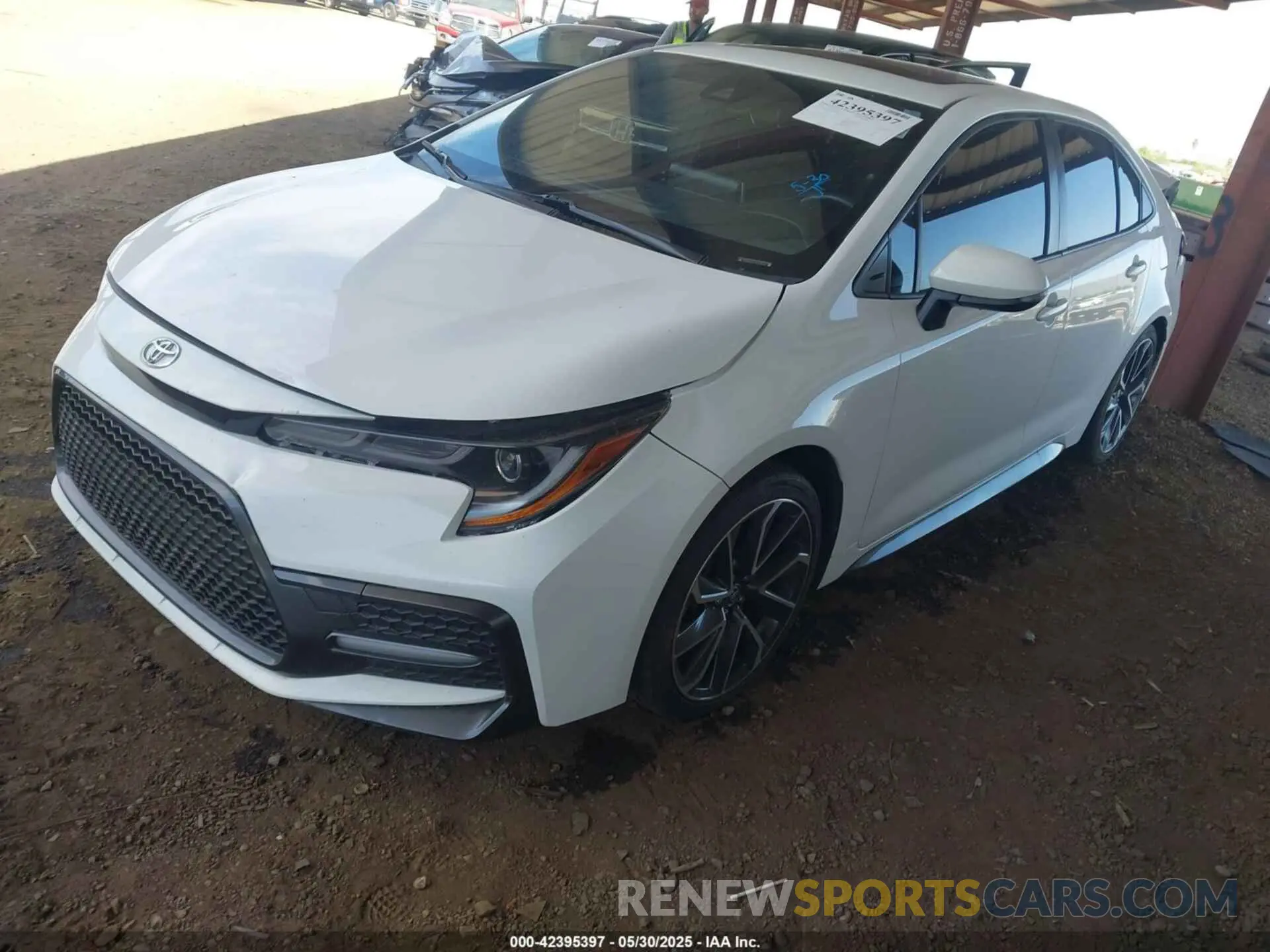 2 Photograph of a damaged car JTDP4MCE7MJ078986 TOYOTA COROLLA 2021