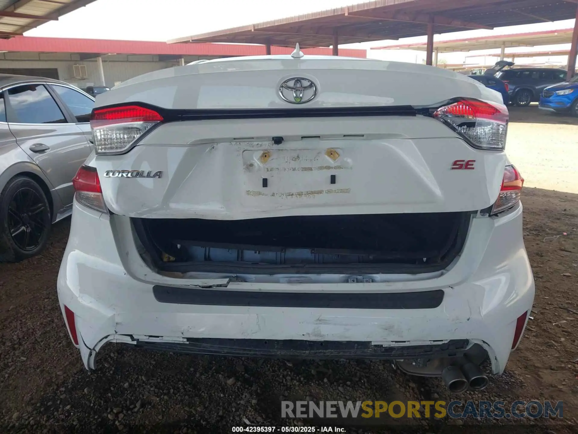 6 Photograph of a damaged car JTDP4MCE7MJ078986 TOYOTA COROLLA 2021