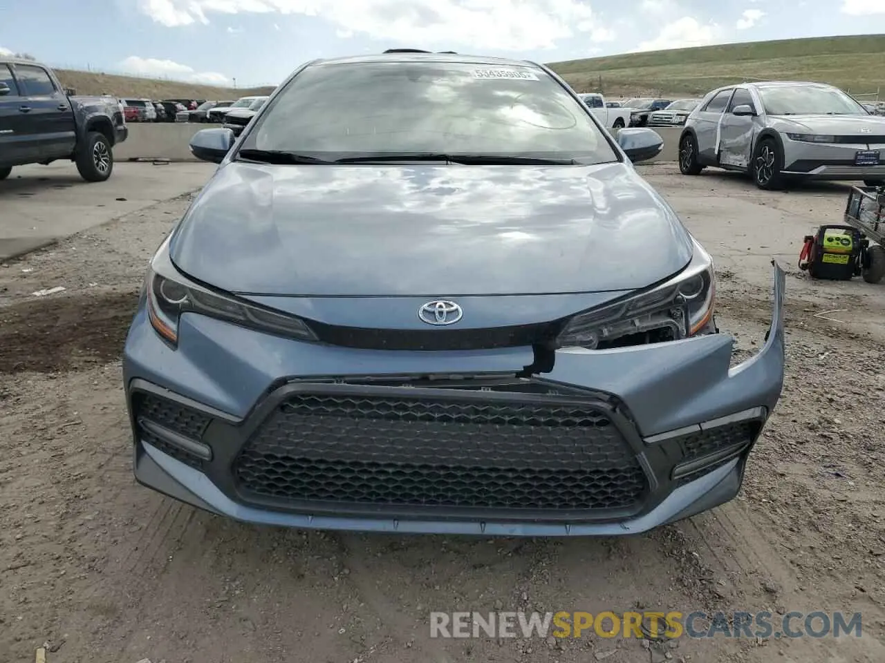 5 Photograph of a damaged car JTDP4MCE8MJ078124 TOYOTA COROLLA 2021