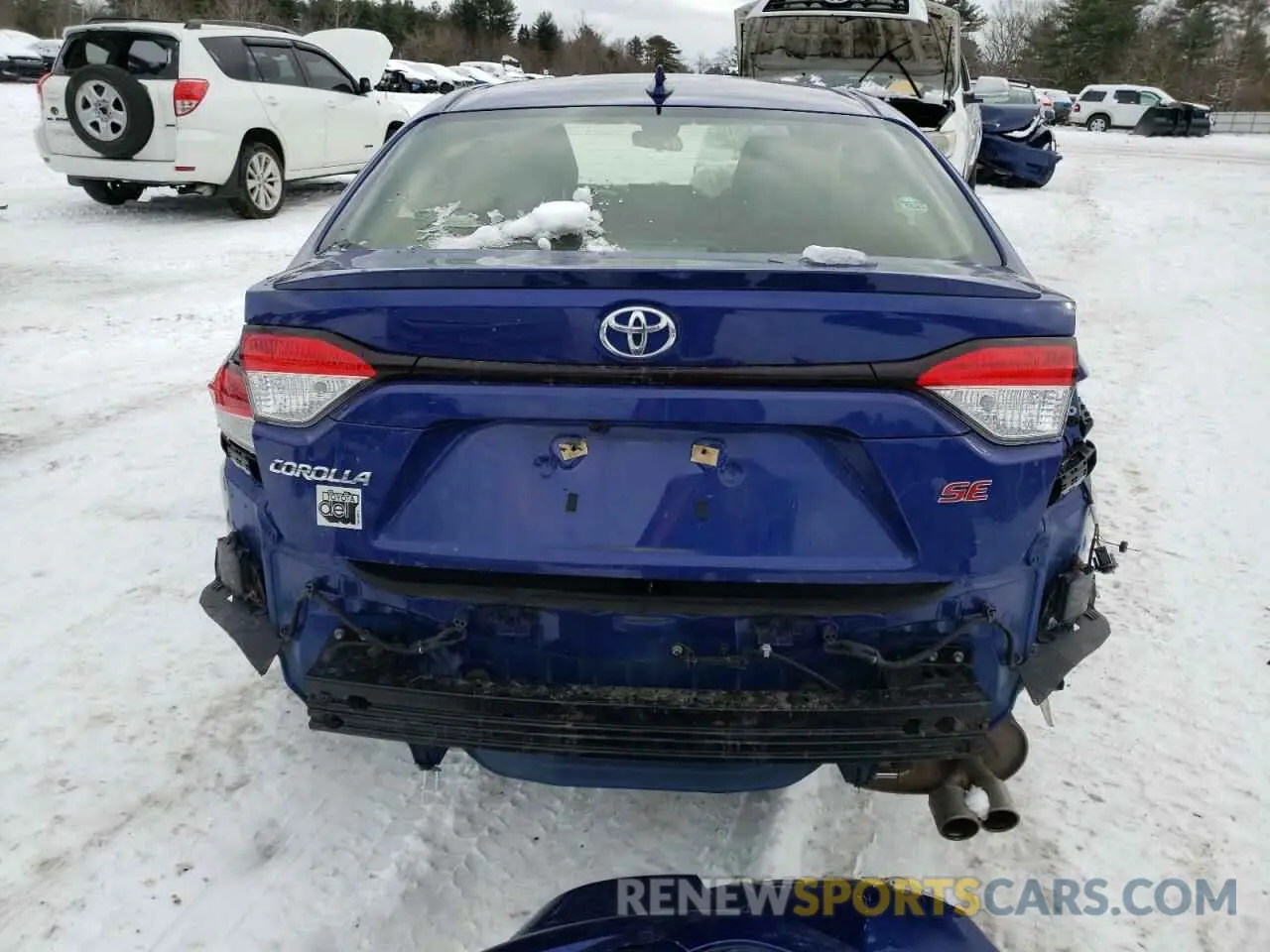 6 Photograph of a damaged car JTDP4MCE9MJ069173 TOYOTA COROLLA 2021