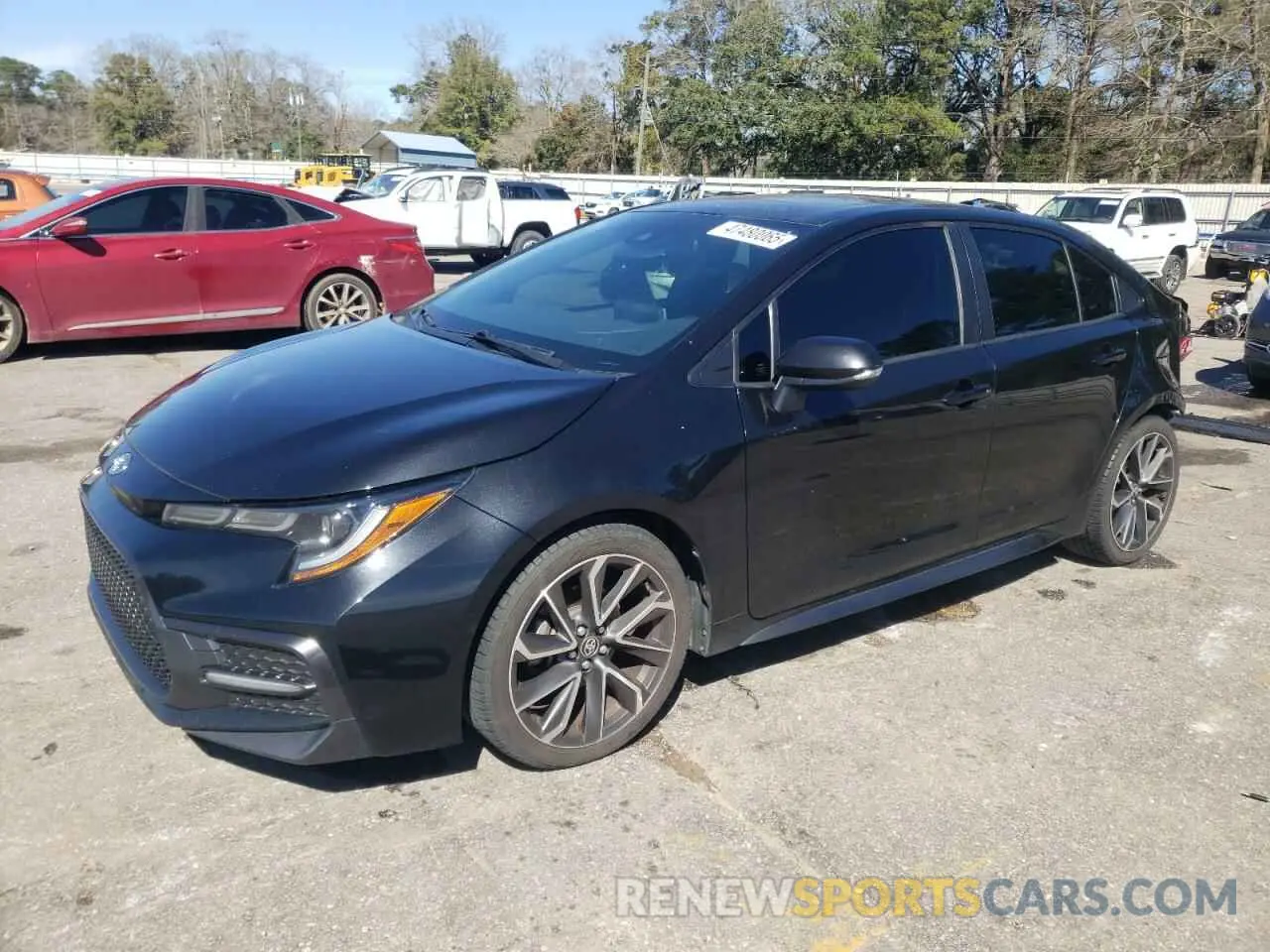 1 Photograph of a damaged car JTDP4MCE9MJ071411 TOYOTA COROLLA 2021