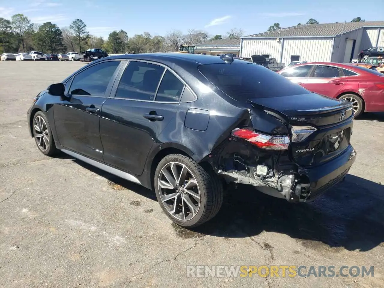 2 Photograph of a damaged car JTDP4MCE9MJ071411 TOYOTA COROLLA 2021